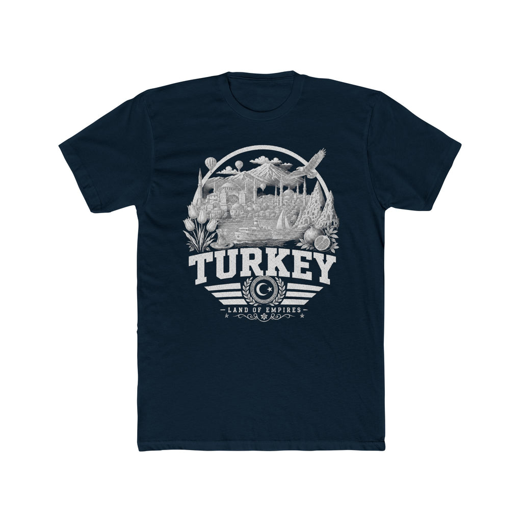 Turkey vintage landmarks men's tee — iconic landmark design | Nameshi Destinations (view 12)