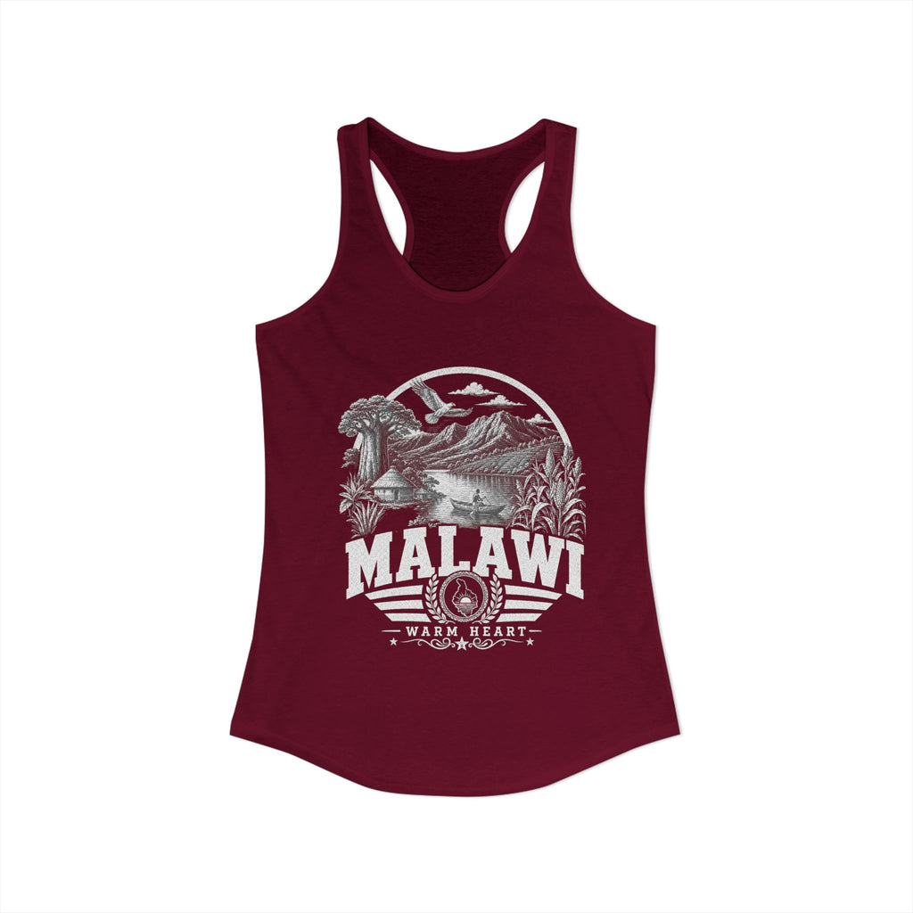 Malawi Warm Heart Women's Tank Top