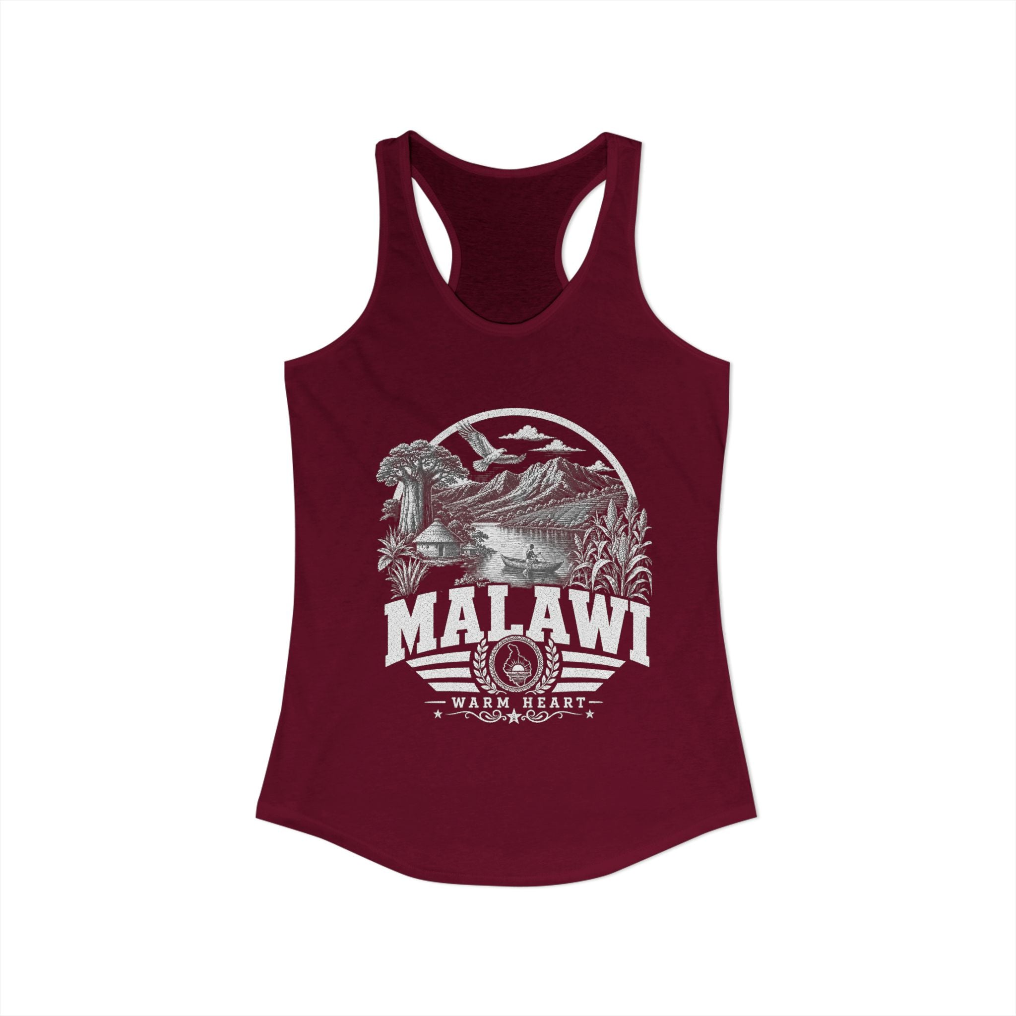 Malawi Warm Heart Women's Tank Top
