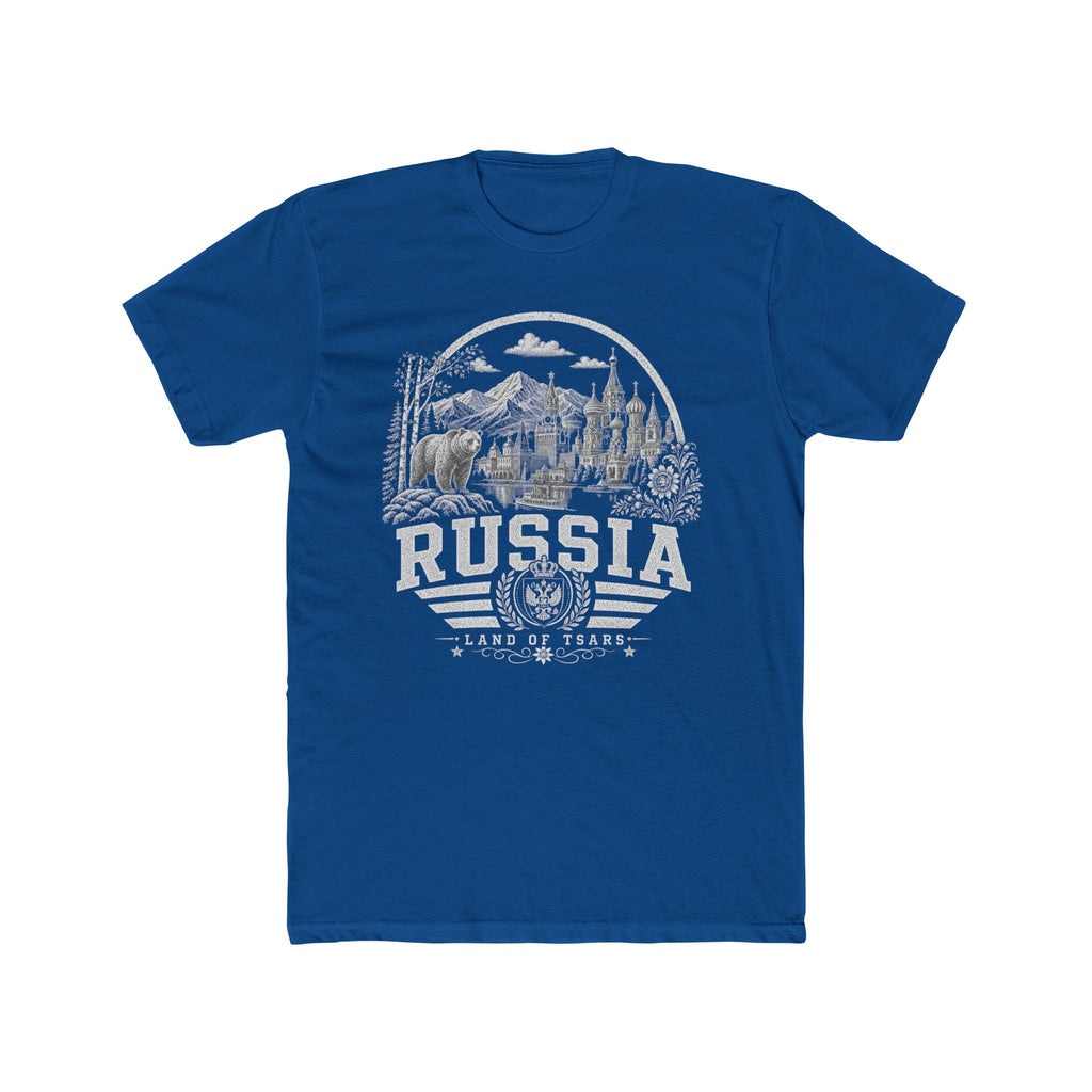 Russia vintage landmarks men's tee — iconic landmark design | Nameshi Destinations (view 10)