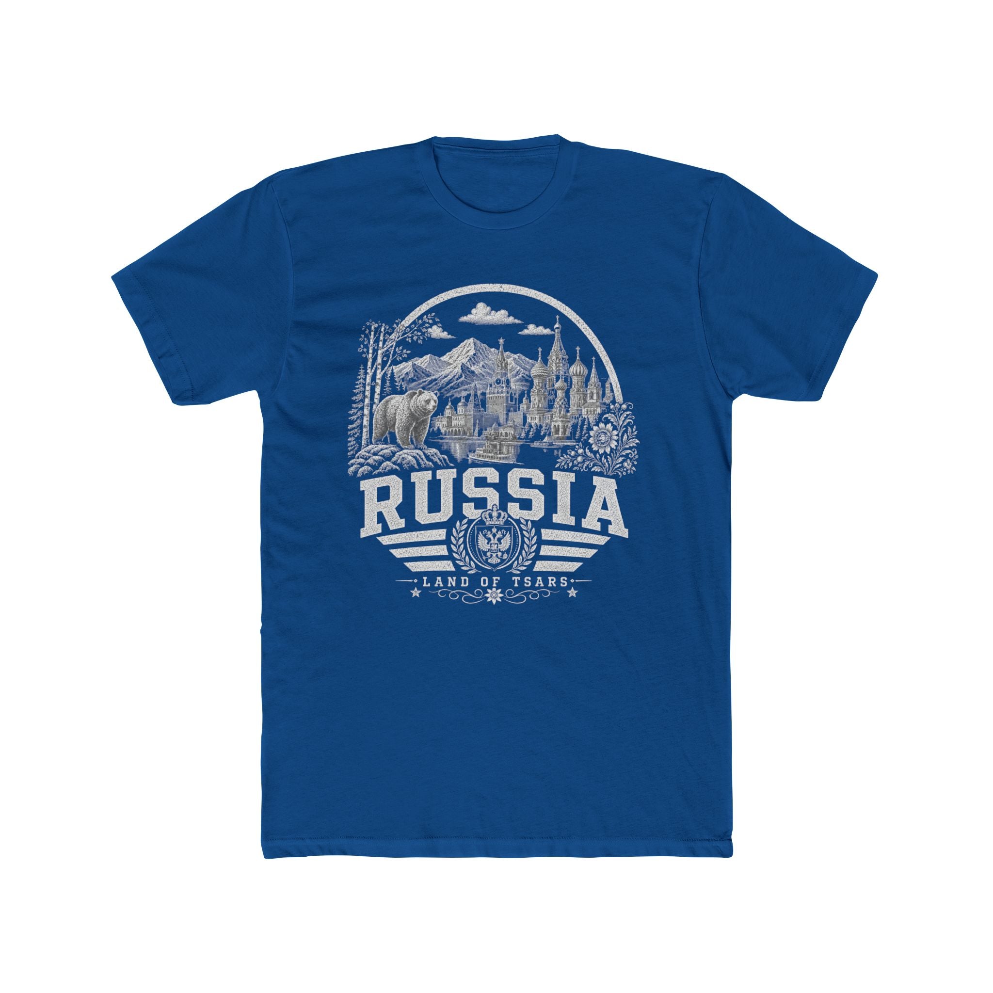 Russia vintage landmarks men's tee — iconic landmark design | Nameshi Destinations (view 10)