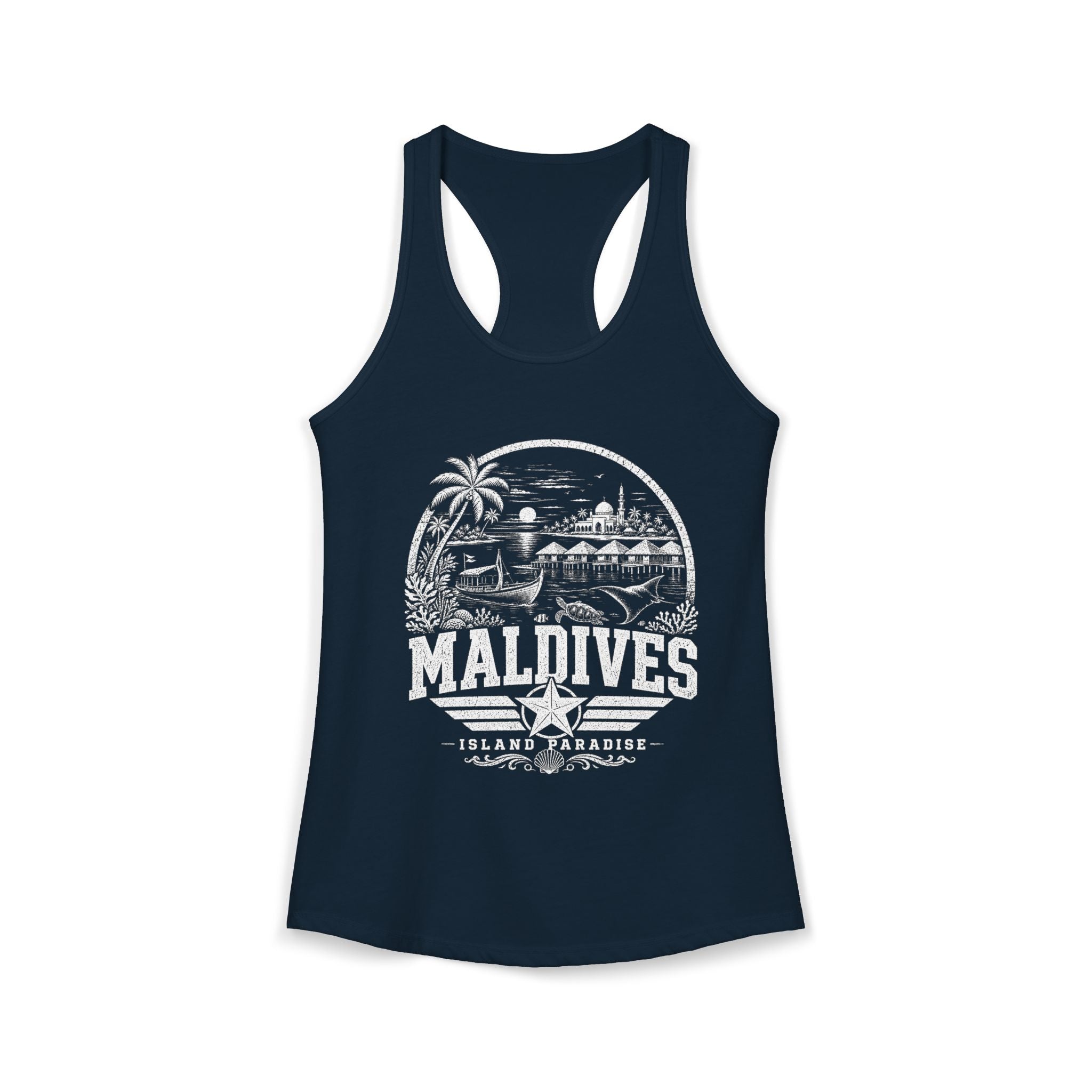 Maldives Island Paradise Women's Tank Top