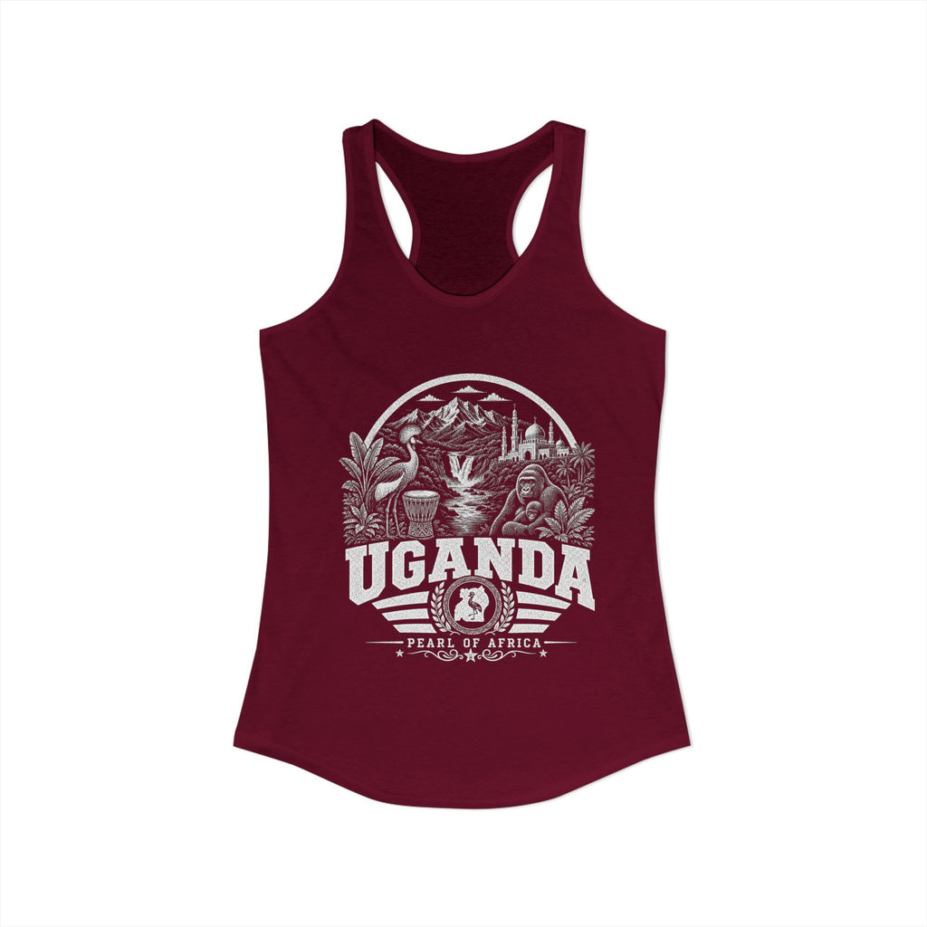 Uganda Pearl of Africa Women's Tank Top