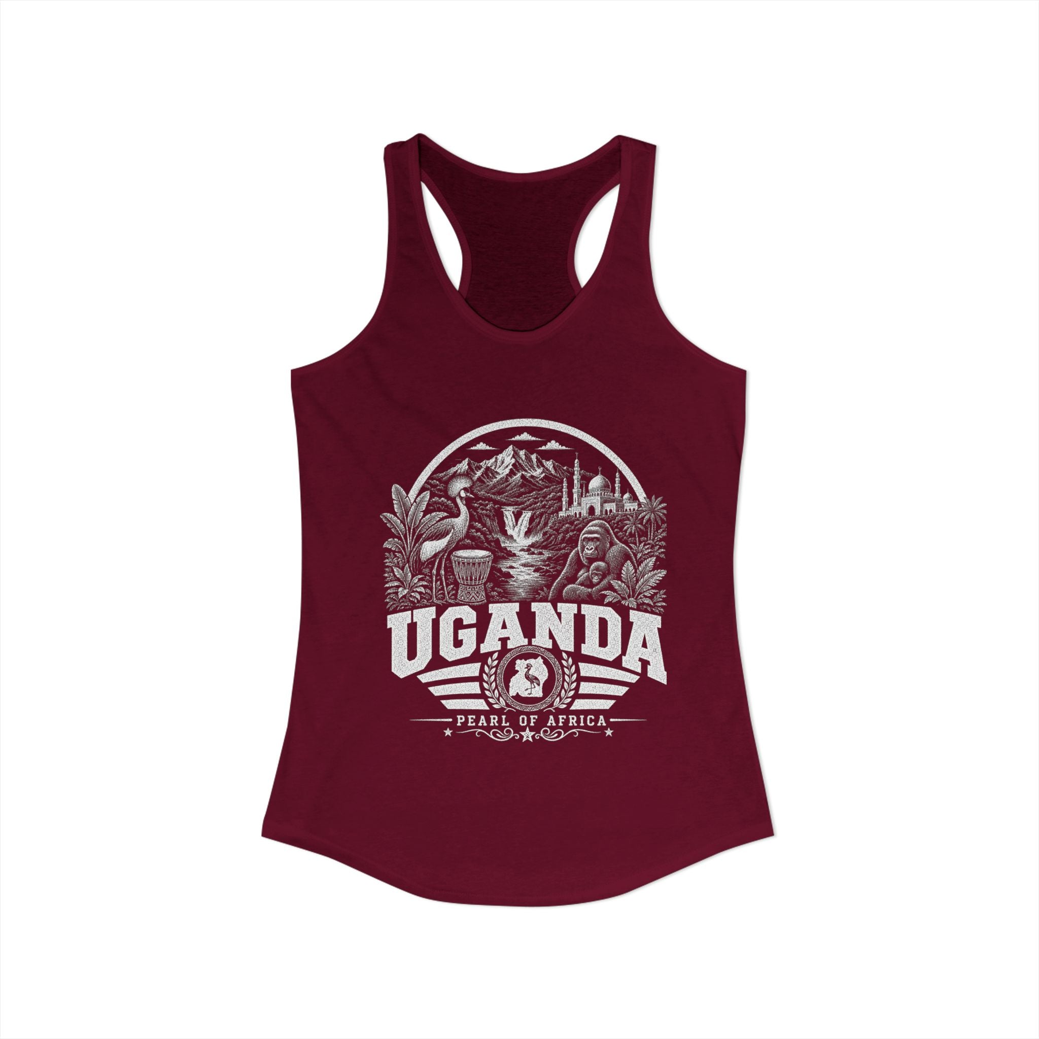 Uganda Pearl of Africa Women's Tank Top