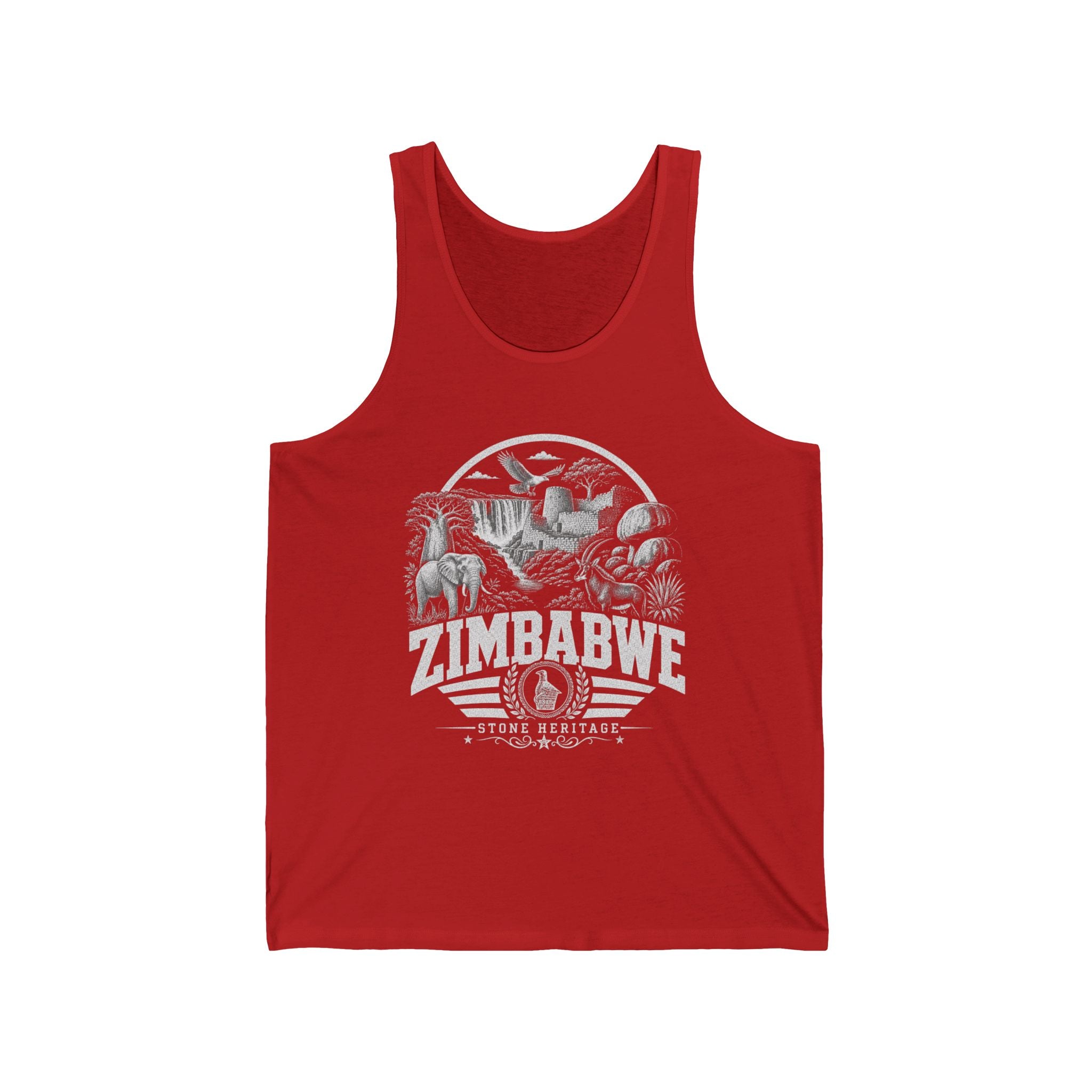 Zimbabwe Stone Heritage Men's Tank Top