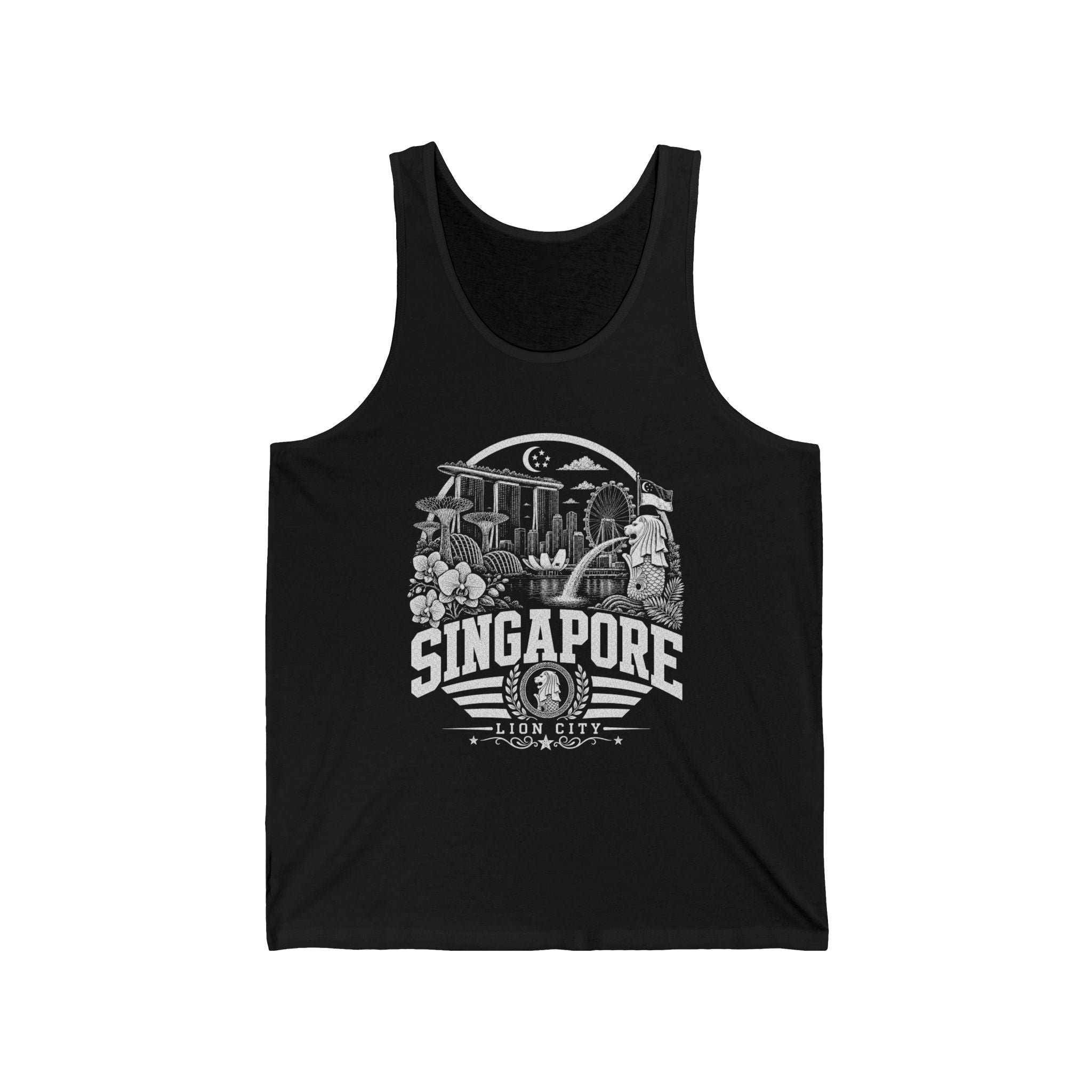 Singapore Lion City Men's Tank Top