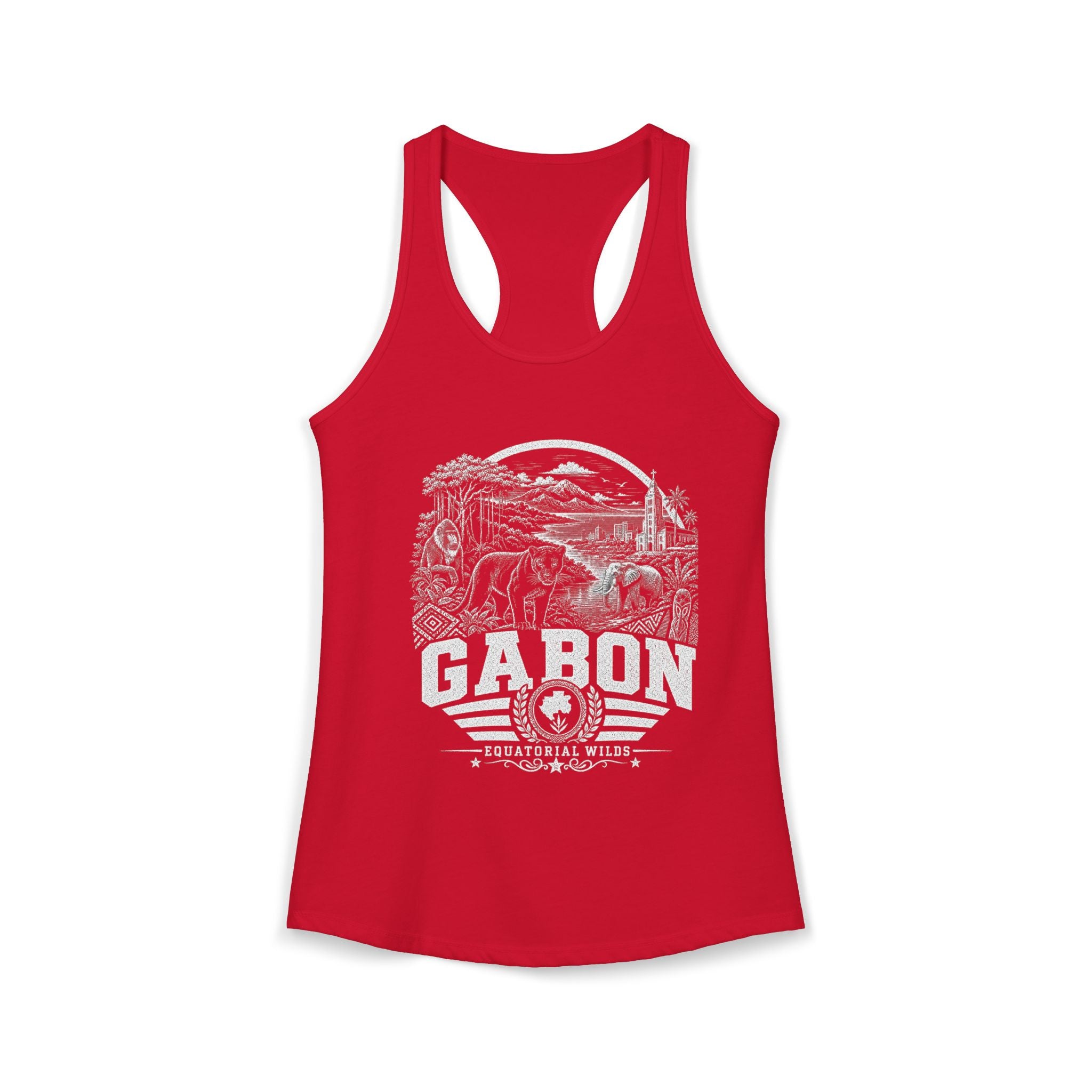 Gabon Equatorial Wilds Women's Tank Top