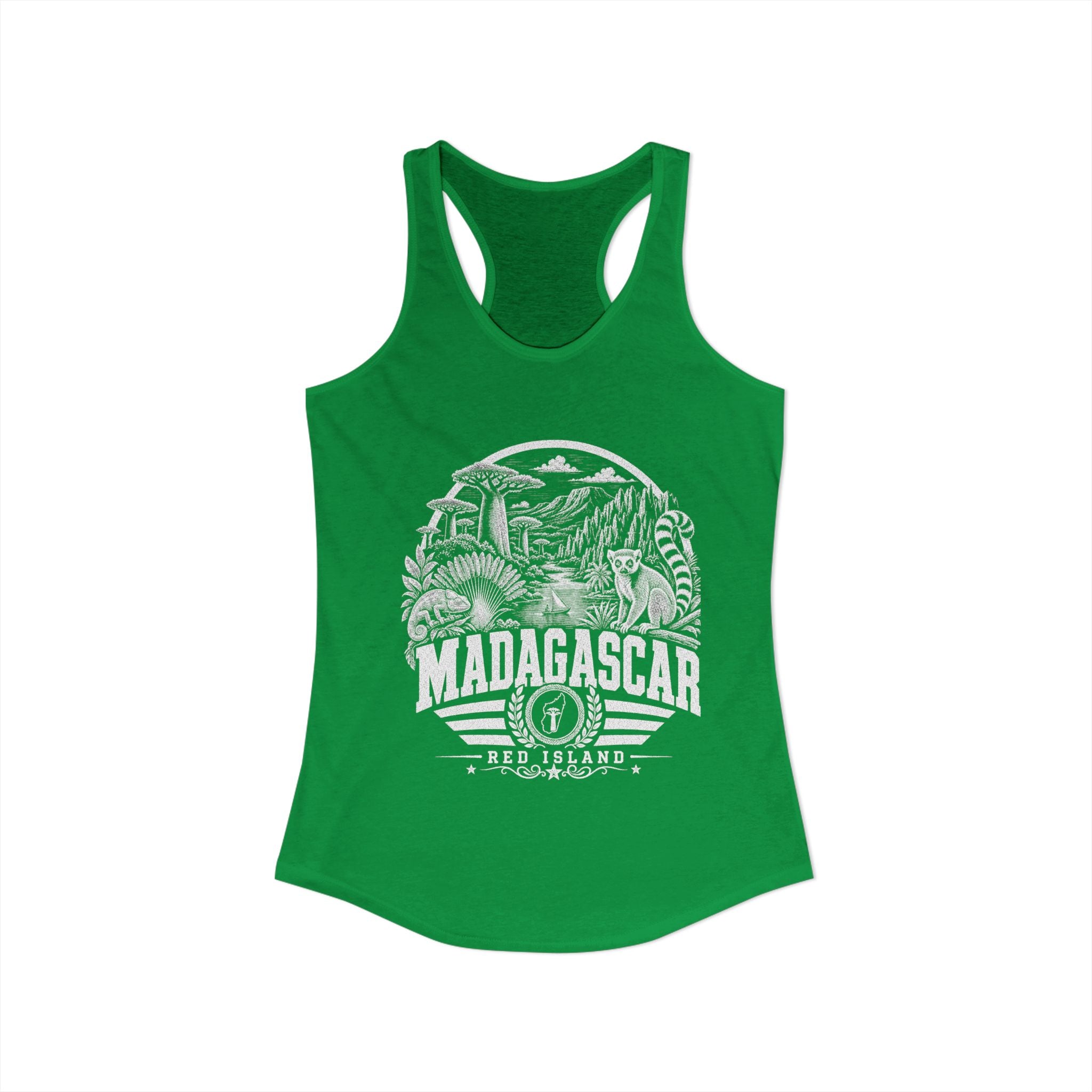 Madagascar Red Island Women's Tank Top