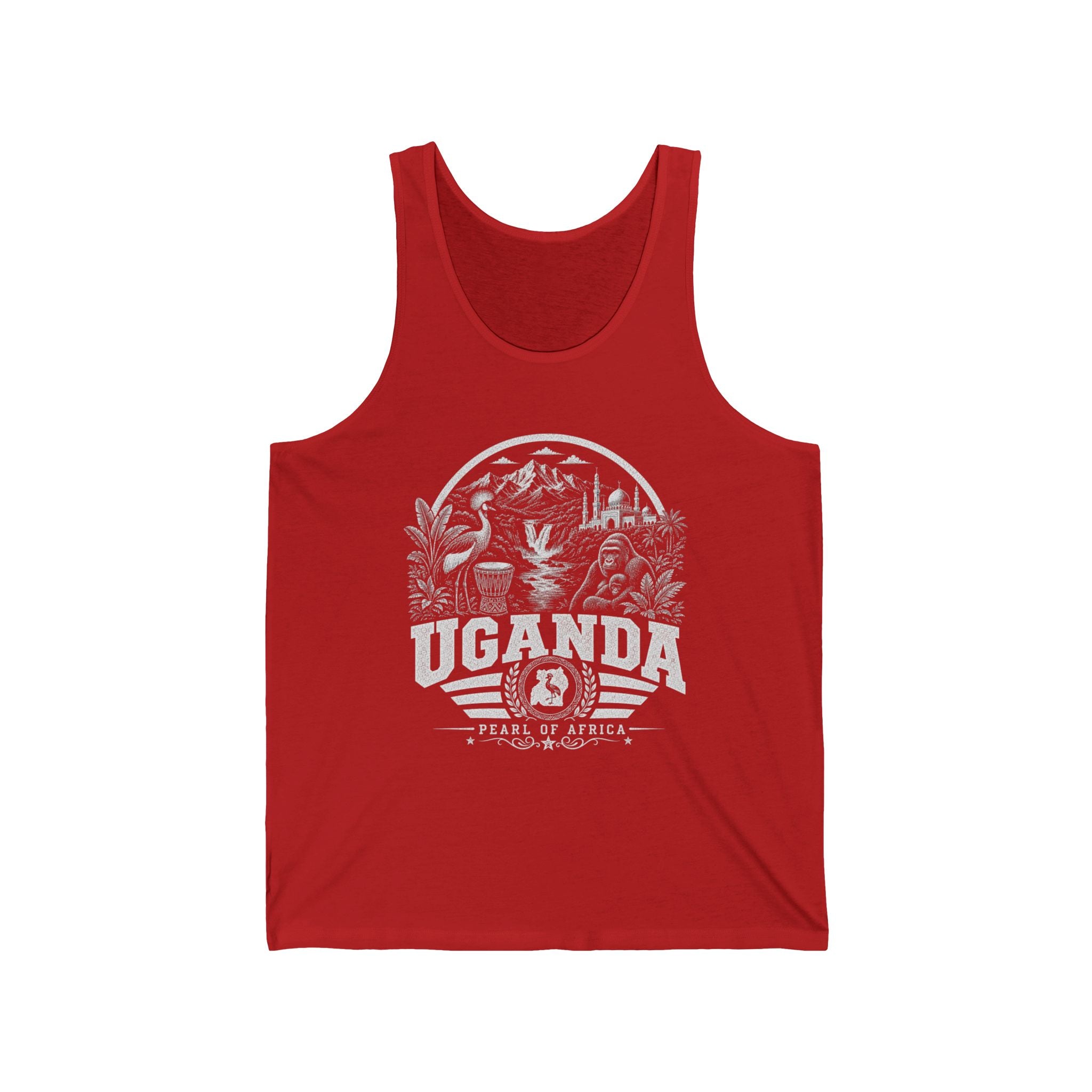 Uganda Pearl of Africa Men's Tank Top