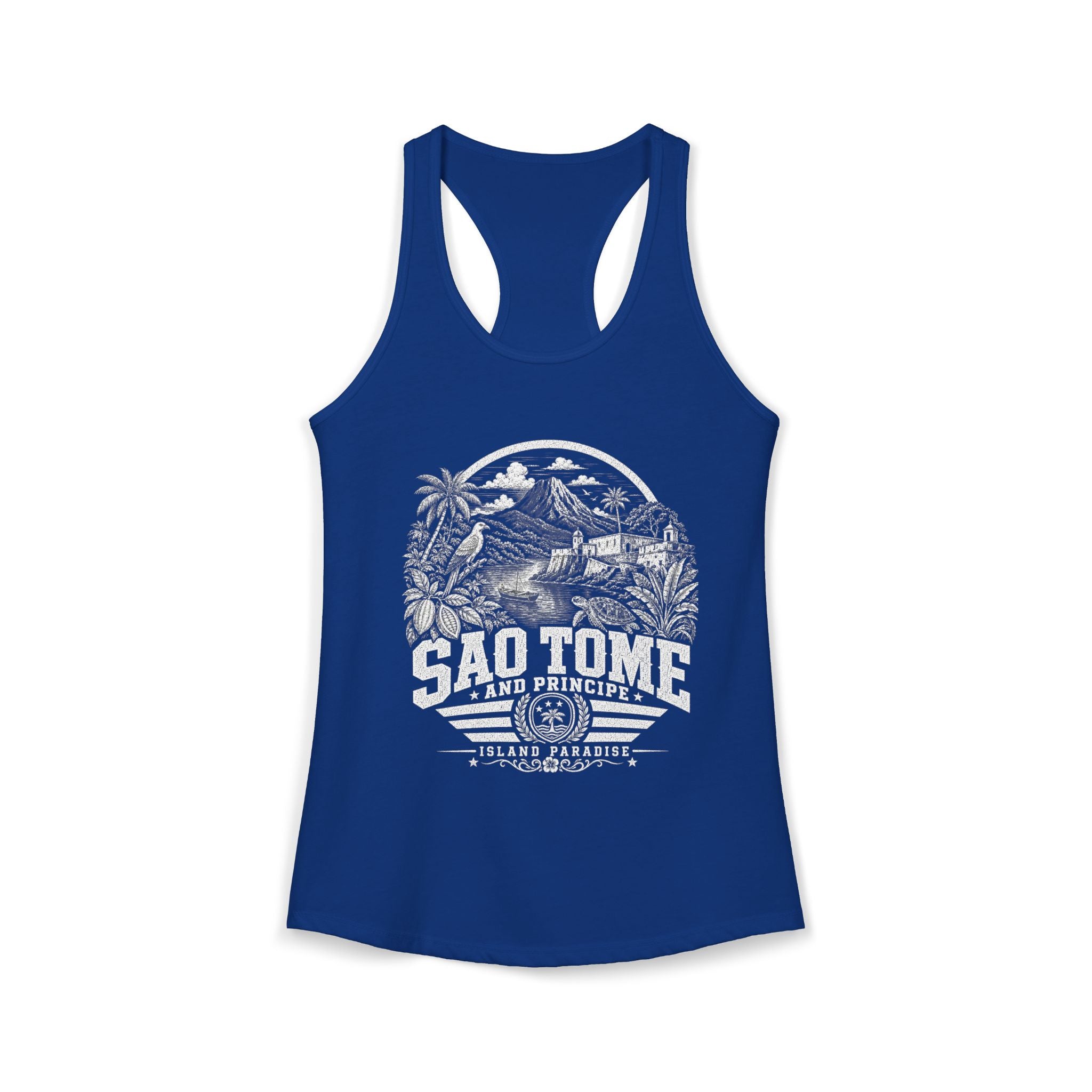 Sao Tome and Principe Island Paradise Women's Tank Top
