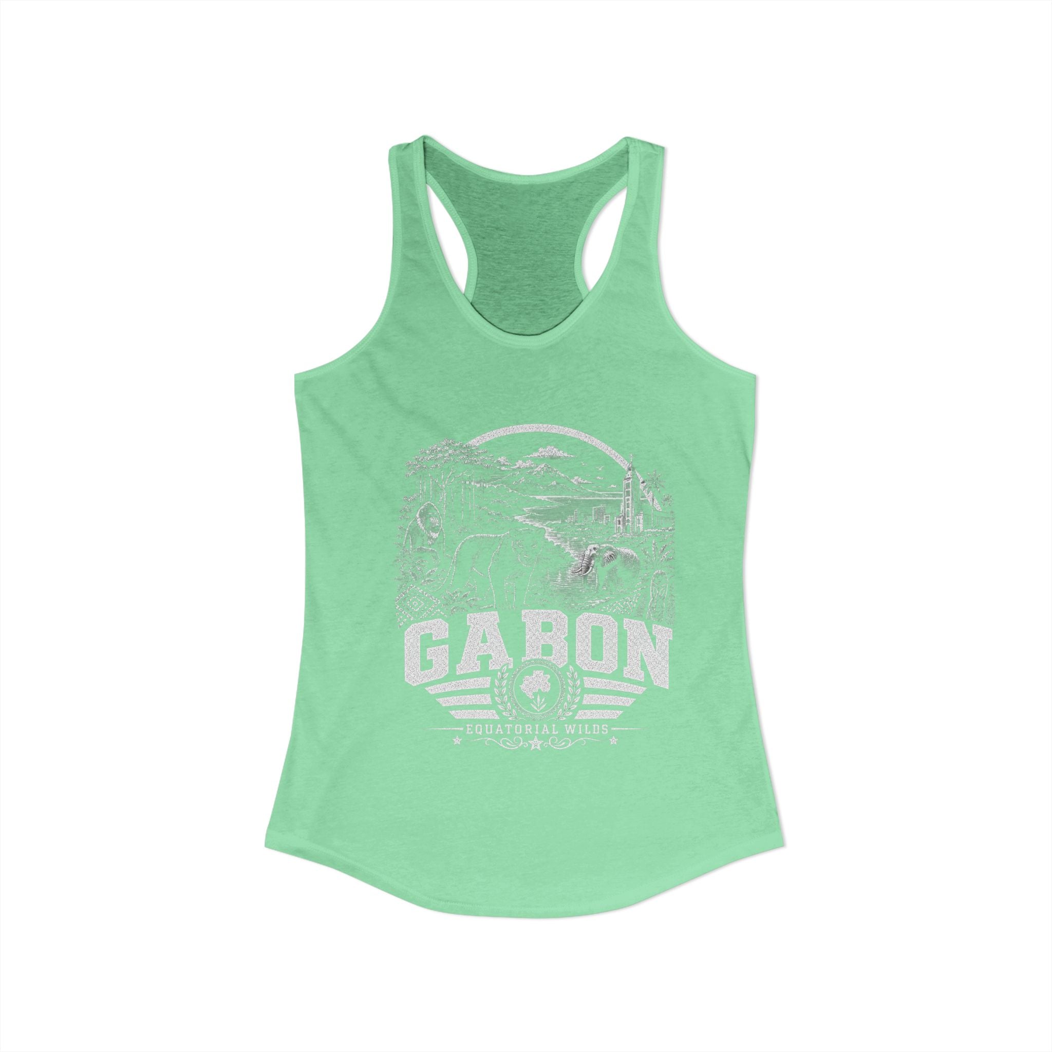 Gabon Equatorial Wilds Women's Tank Top