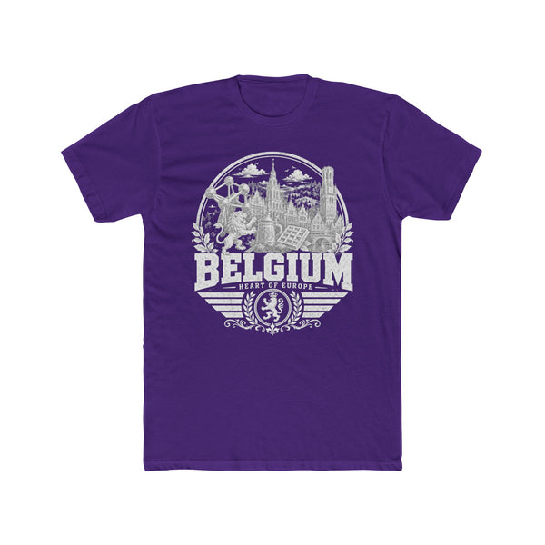 Belgium Heart of Europe Men's Tee