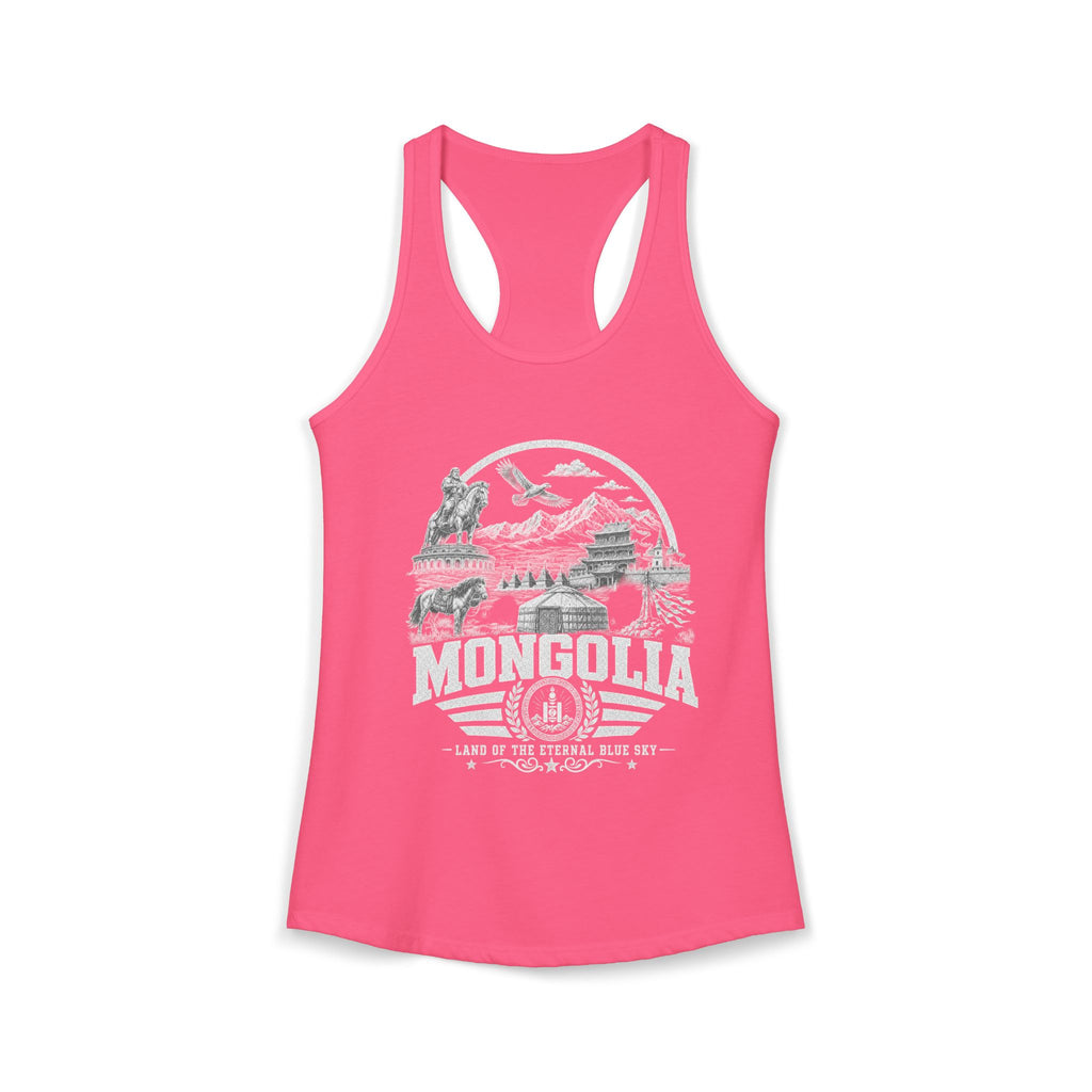 Mongolia Land of the Eternal Blue Sky Women's Tank Top