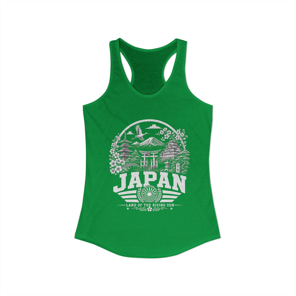 Japan Land of the Rising Sun Women's Tank Top