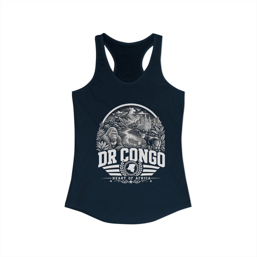 Democratic Republic of the Congo Heart of Africa Women's Tank Top
