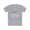 Lithuania vintage landmarks men's tee — iconic landmark design | Nameshi Destinations (view 3)