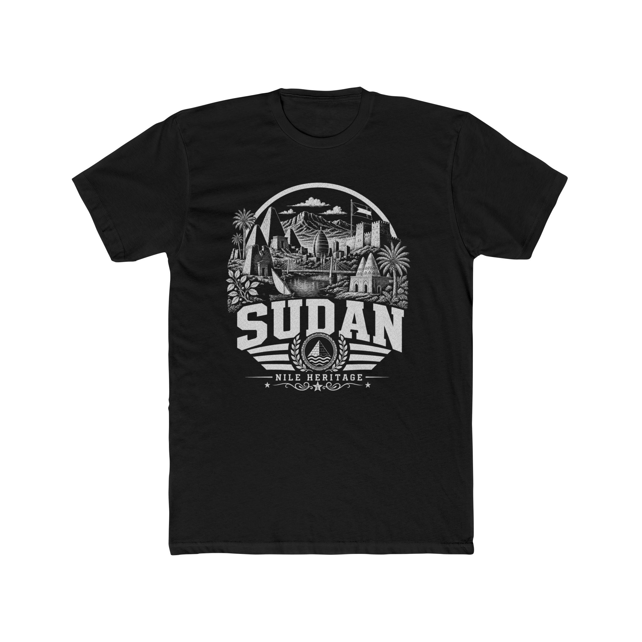 Camiseta para hombre Sudán Patrimonio del Nilo