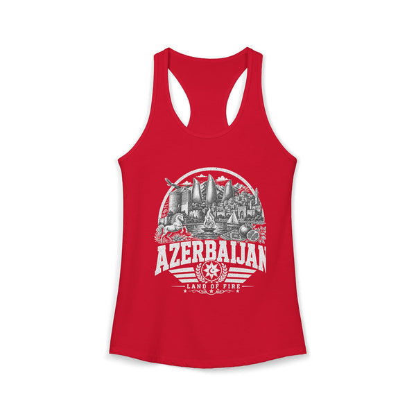 Azerbaijan Land of Fire Women's Tank Top