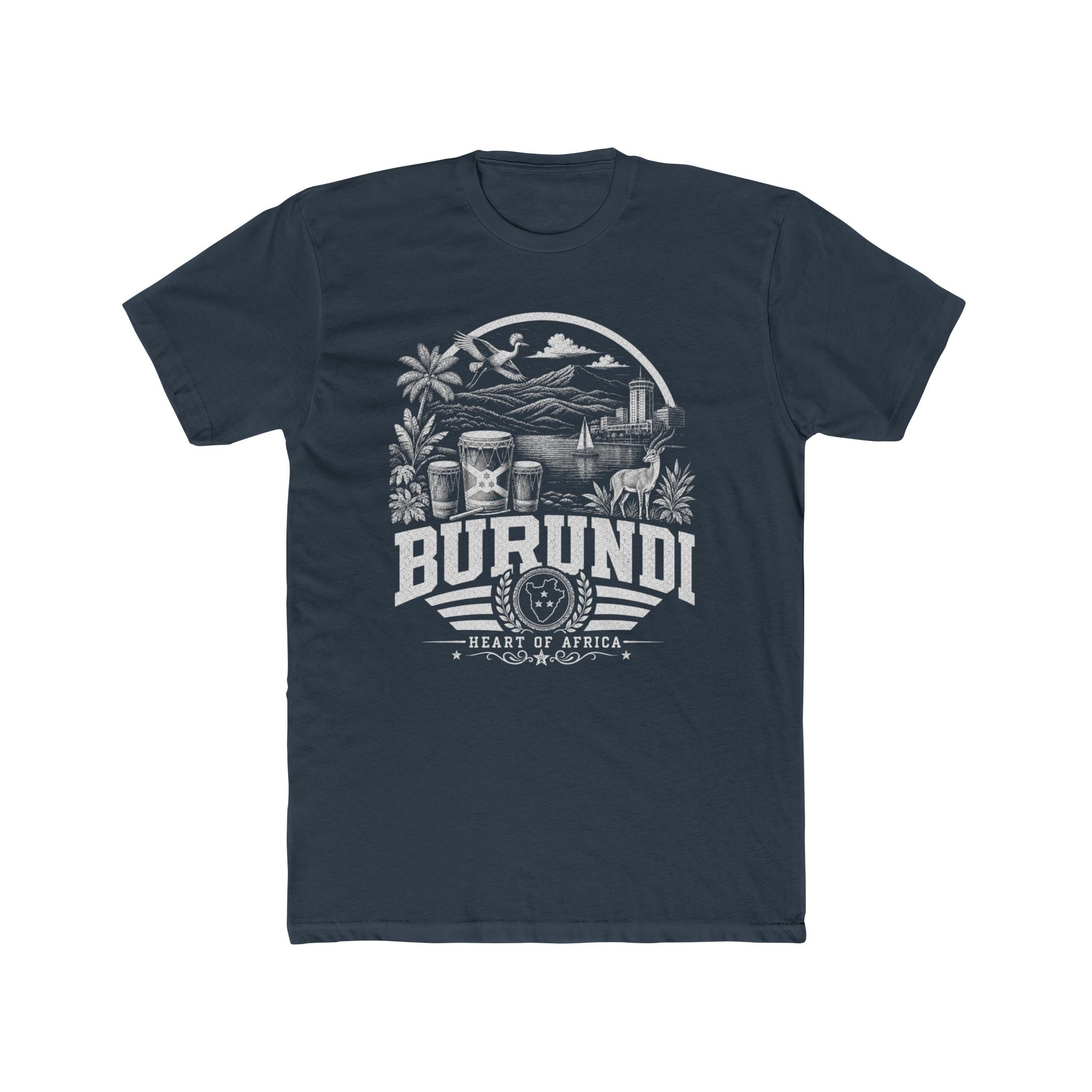 Burundi Heart of Africa Men's Tee