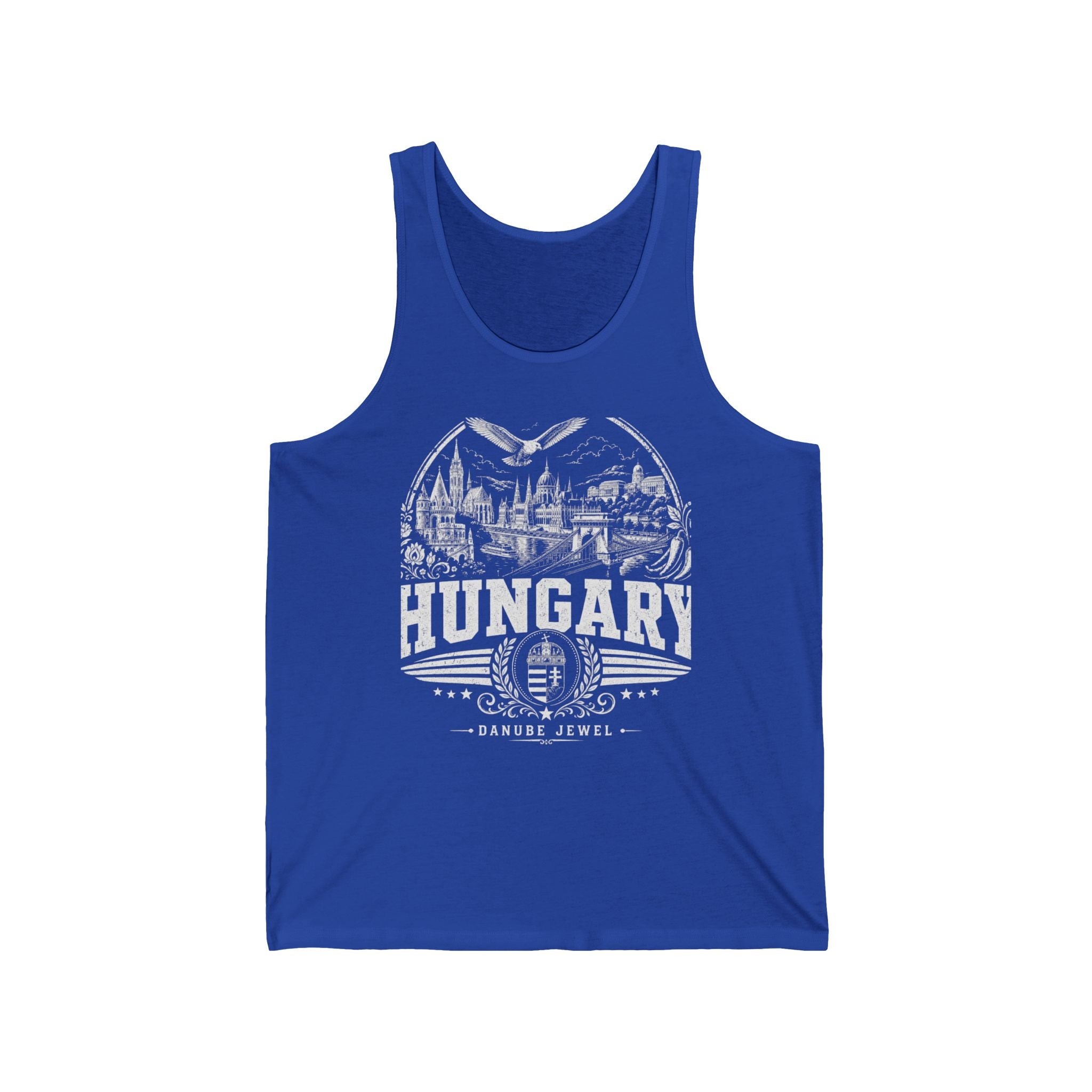Hungary Danube Jewel Men's Tank Top