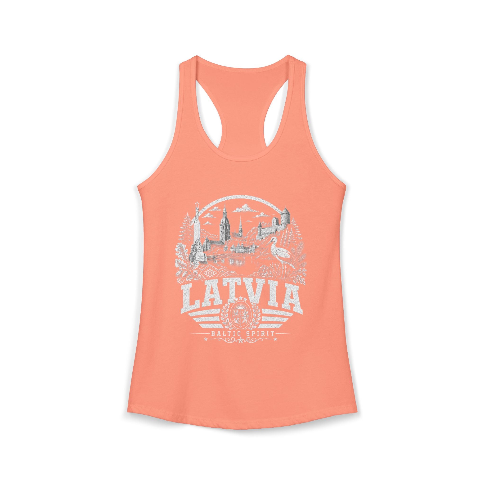 Latvia Baltic Spirit Women's Tank Top