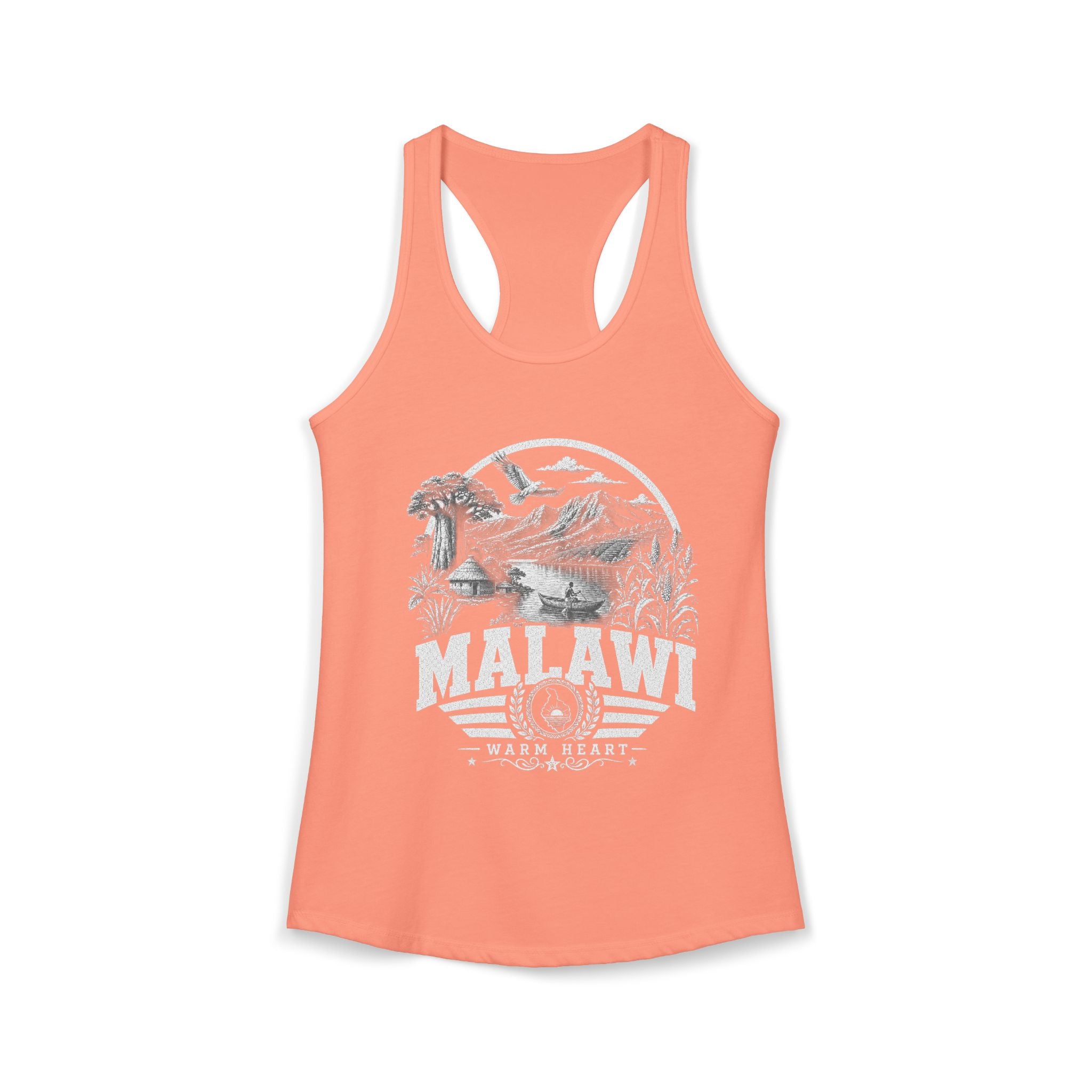 Malawi Warm Heart Women's Tank Top