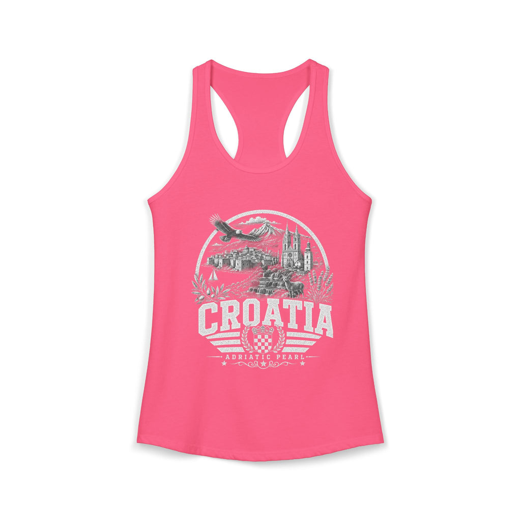 Croatia Adriatic Pearl Women's Tank Top