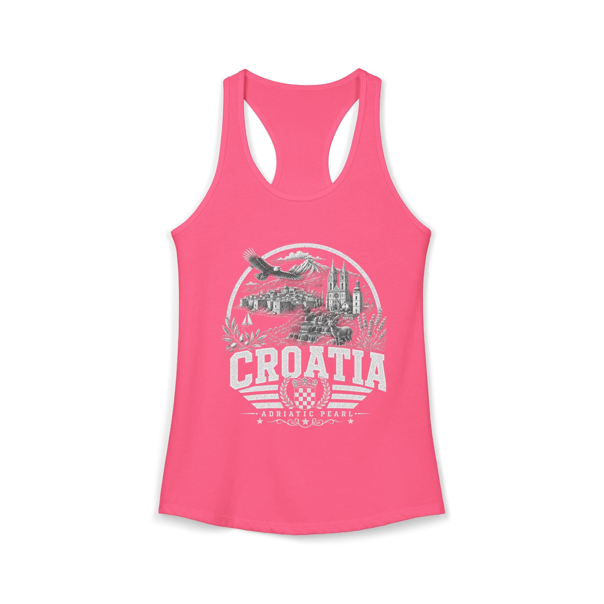 Croatia Adriatic Pearl Women's Tank Top