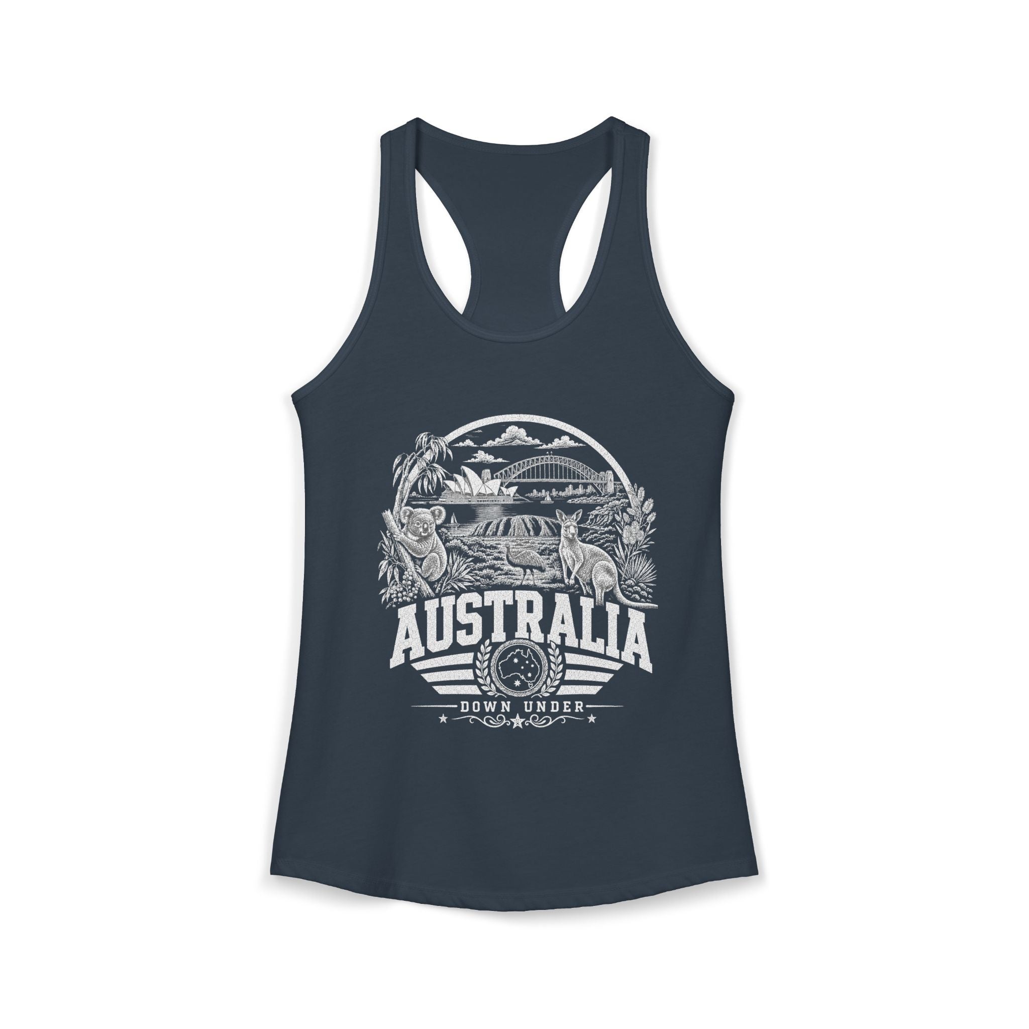 Australia Down Under Women's Tank Top