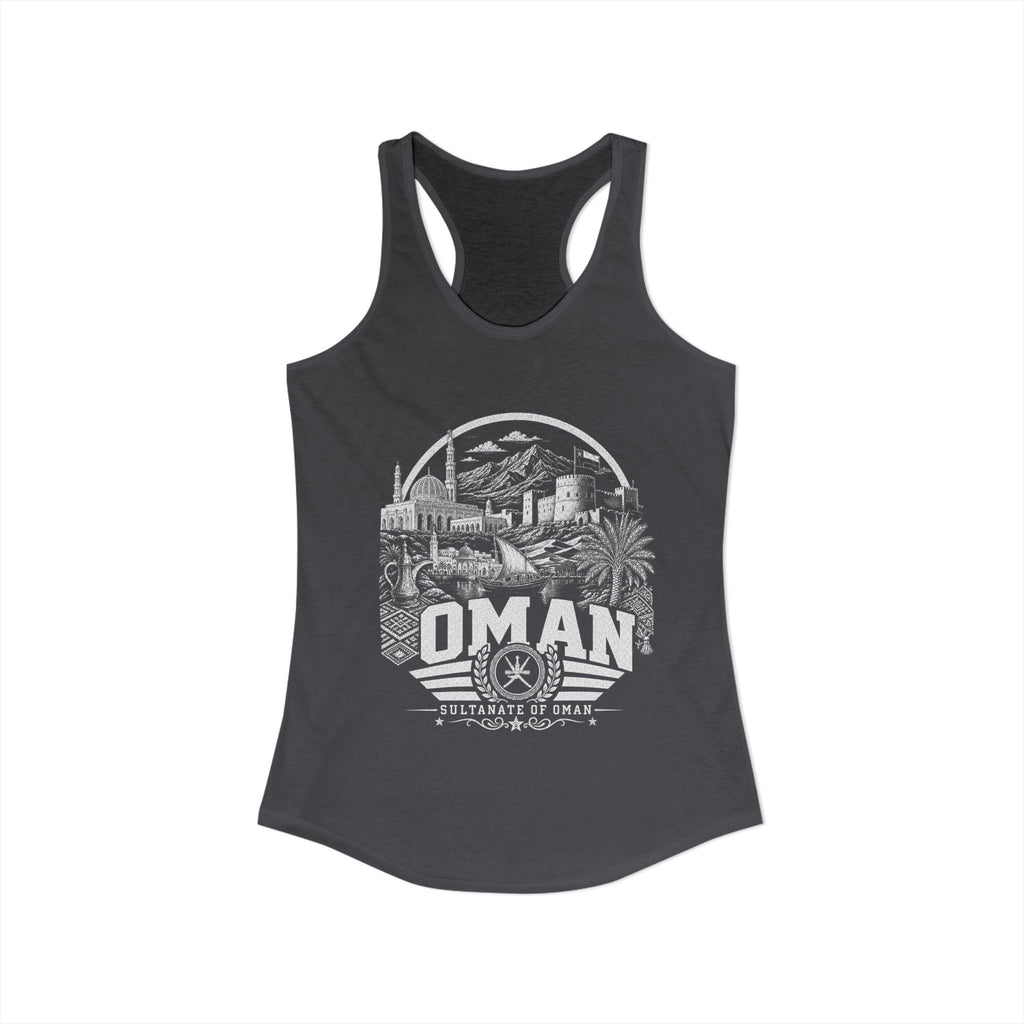 Omán Sultanato de Omán Camiseta sin mangas para mujer