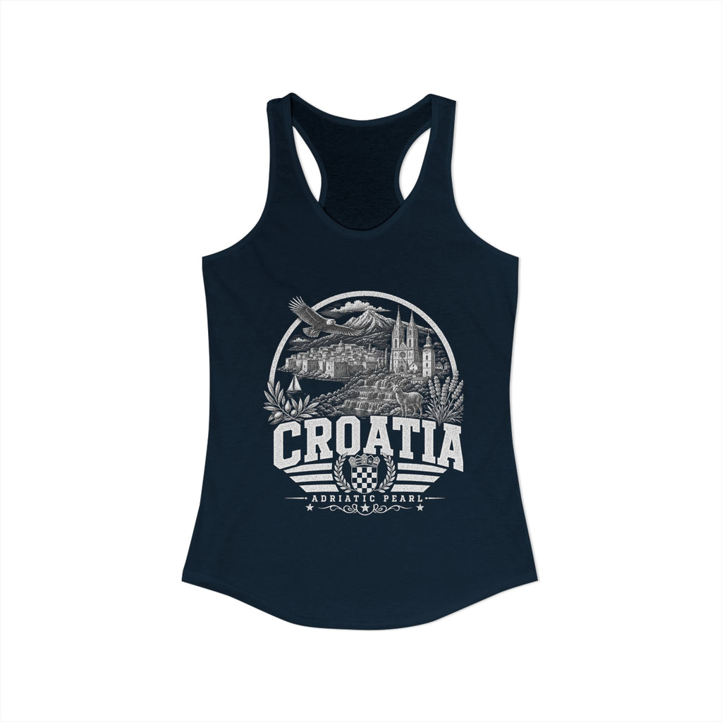 Croatia Adriatic Pearl Women's Tank Top