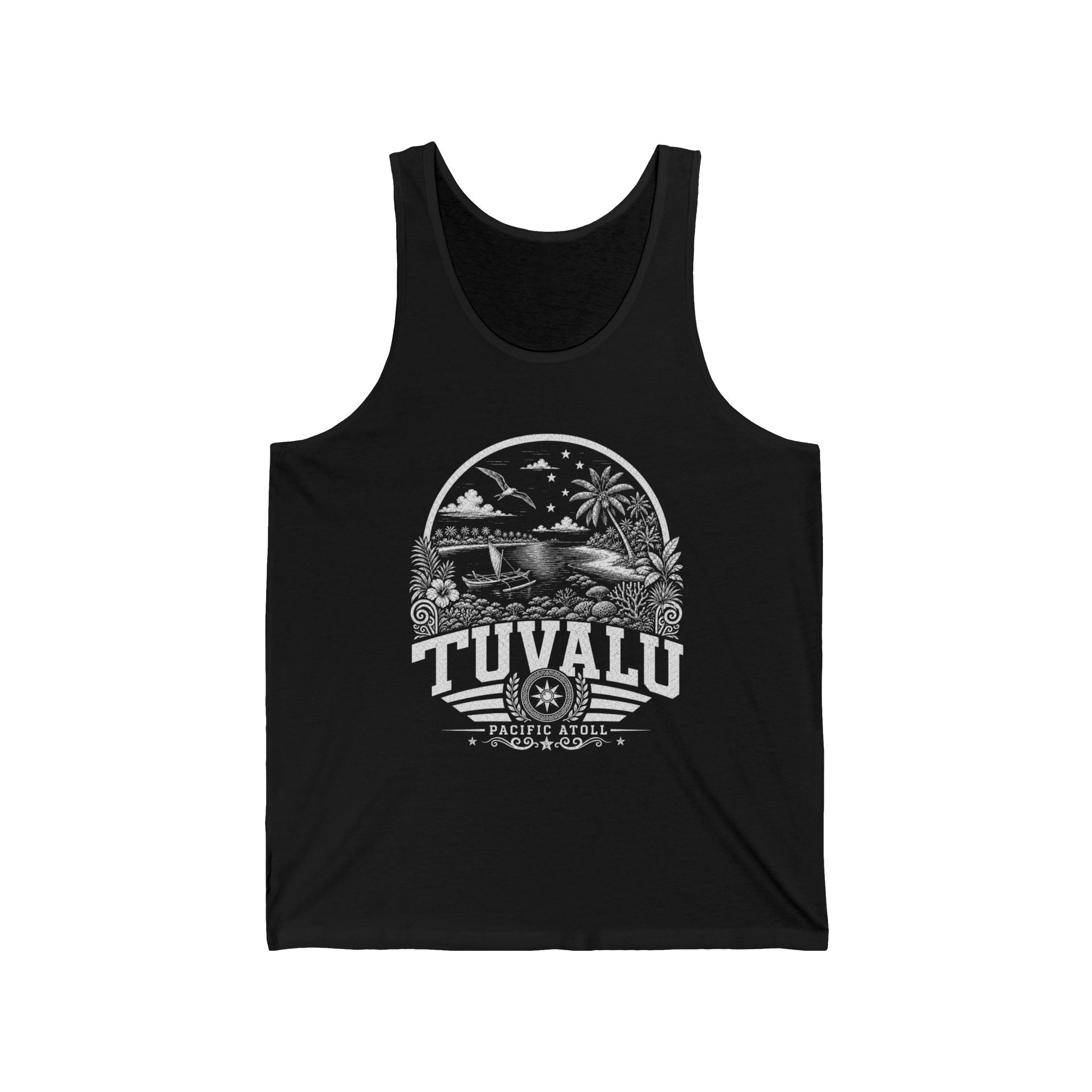 Tuvalu Pacific Atoll Men's Tank Top