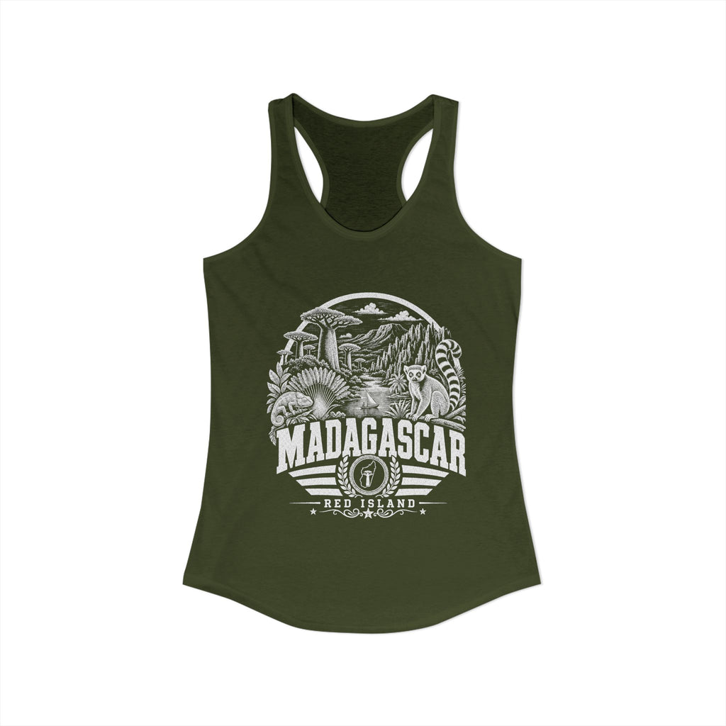 Madagascar Red Island Women's Tank Top