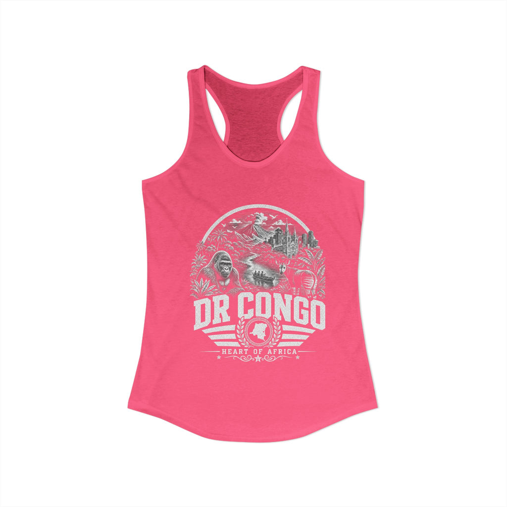 Democratic Republic of the Congo Heart of Africa Women's Tank Top