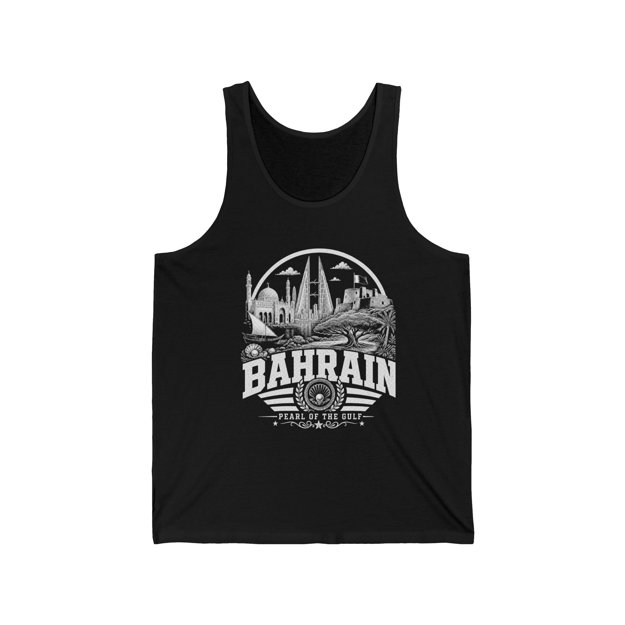 Bahrain Pearl of the Gulf Men's Tank Top