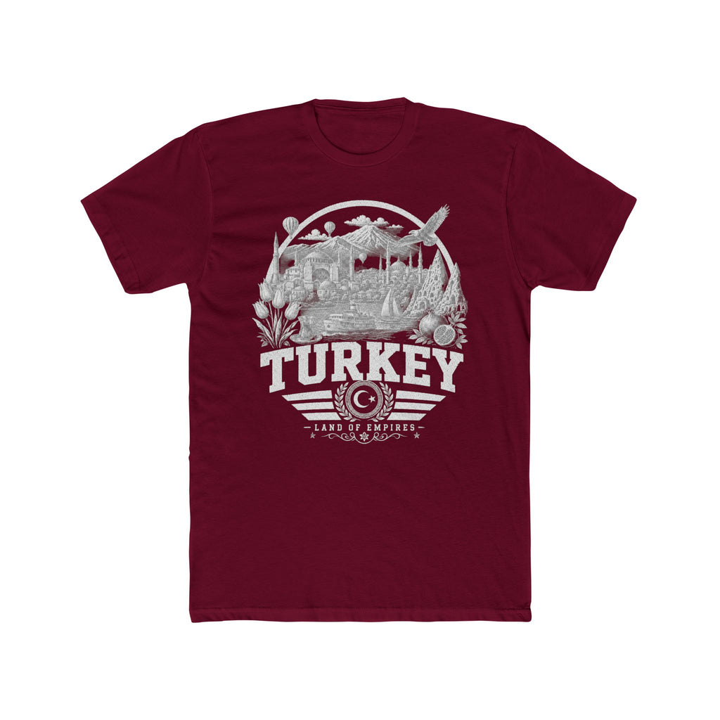 Turkey vintage landmarks men's tee — iconic landmark design | Nameshi Destinations (view 14)