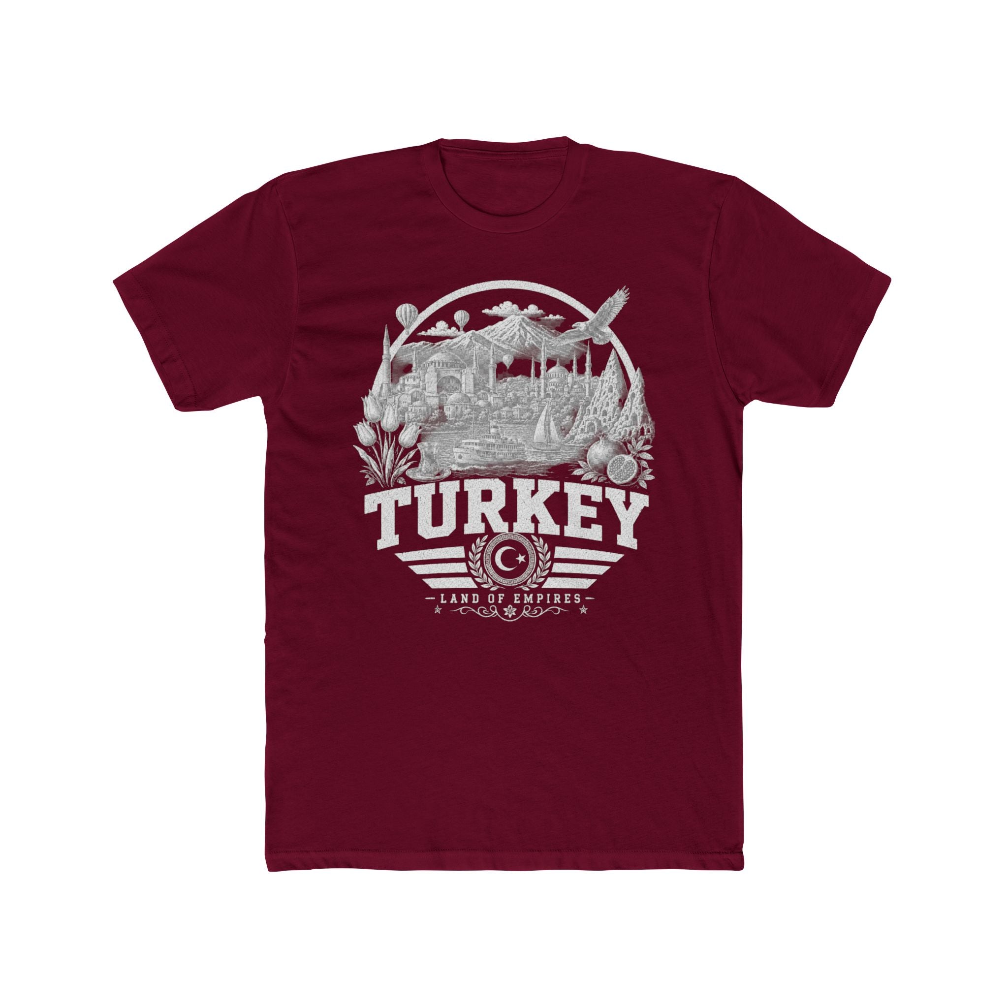 Turkey vintage landmarks men's tee — iconic landmark design | Nameshi Destinations (view 14)