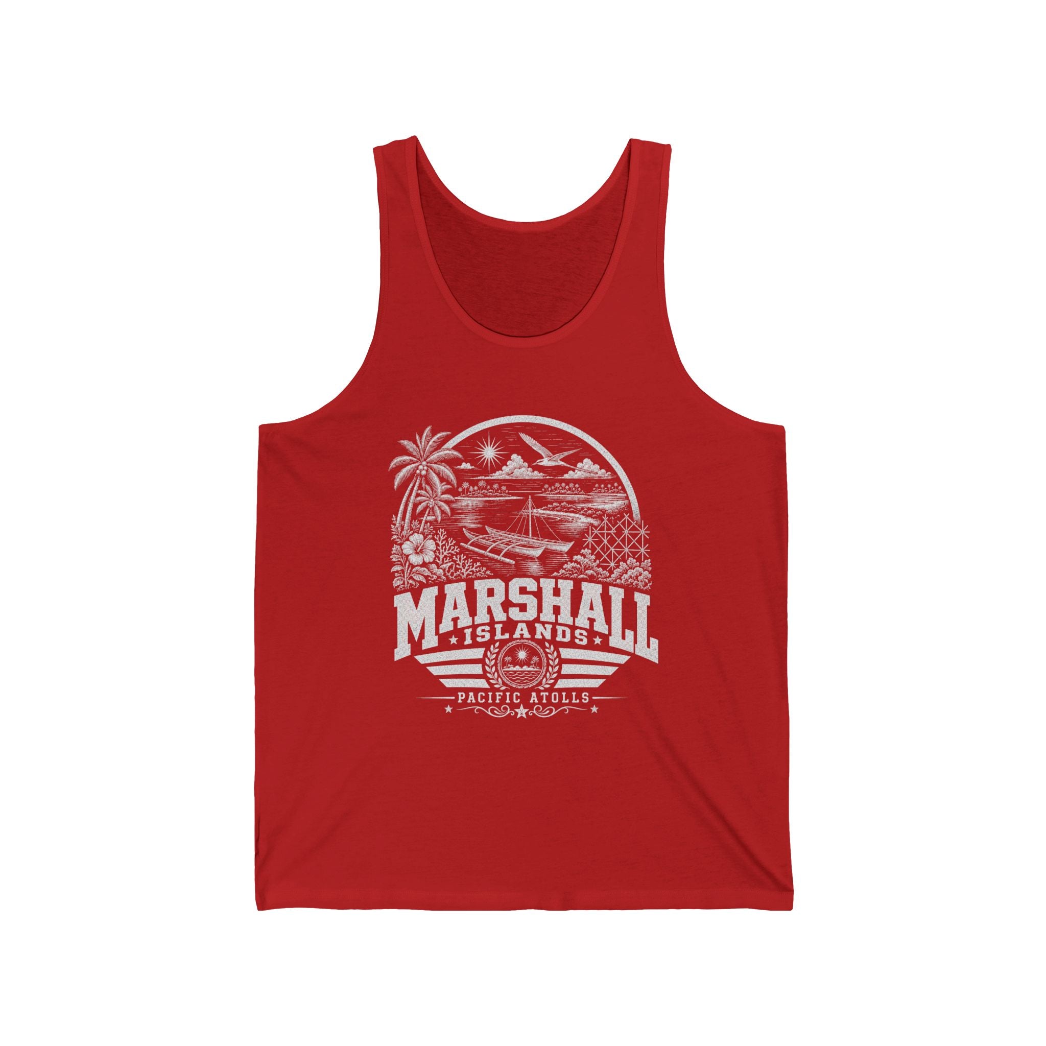 Marshall Islands Pacific Atolls Men's Tank Top