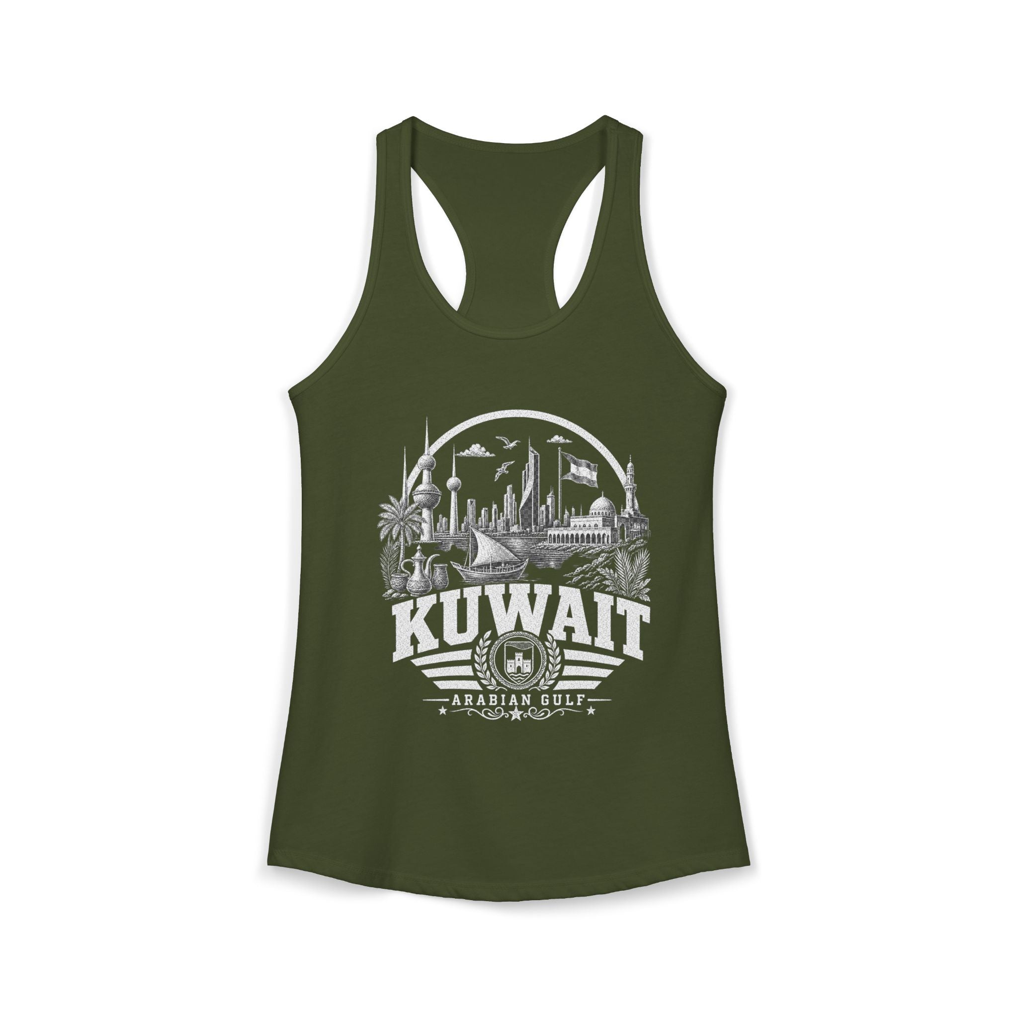 Kuwait Arabian Gulf Women's Tank Top