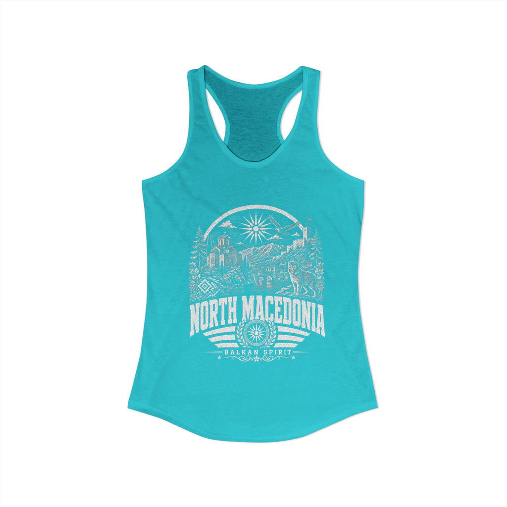 North Macedonia Balkan Spirit Women's Tank Top
