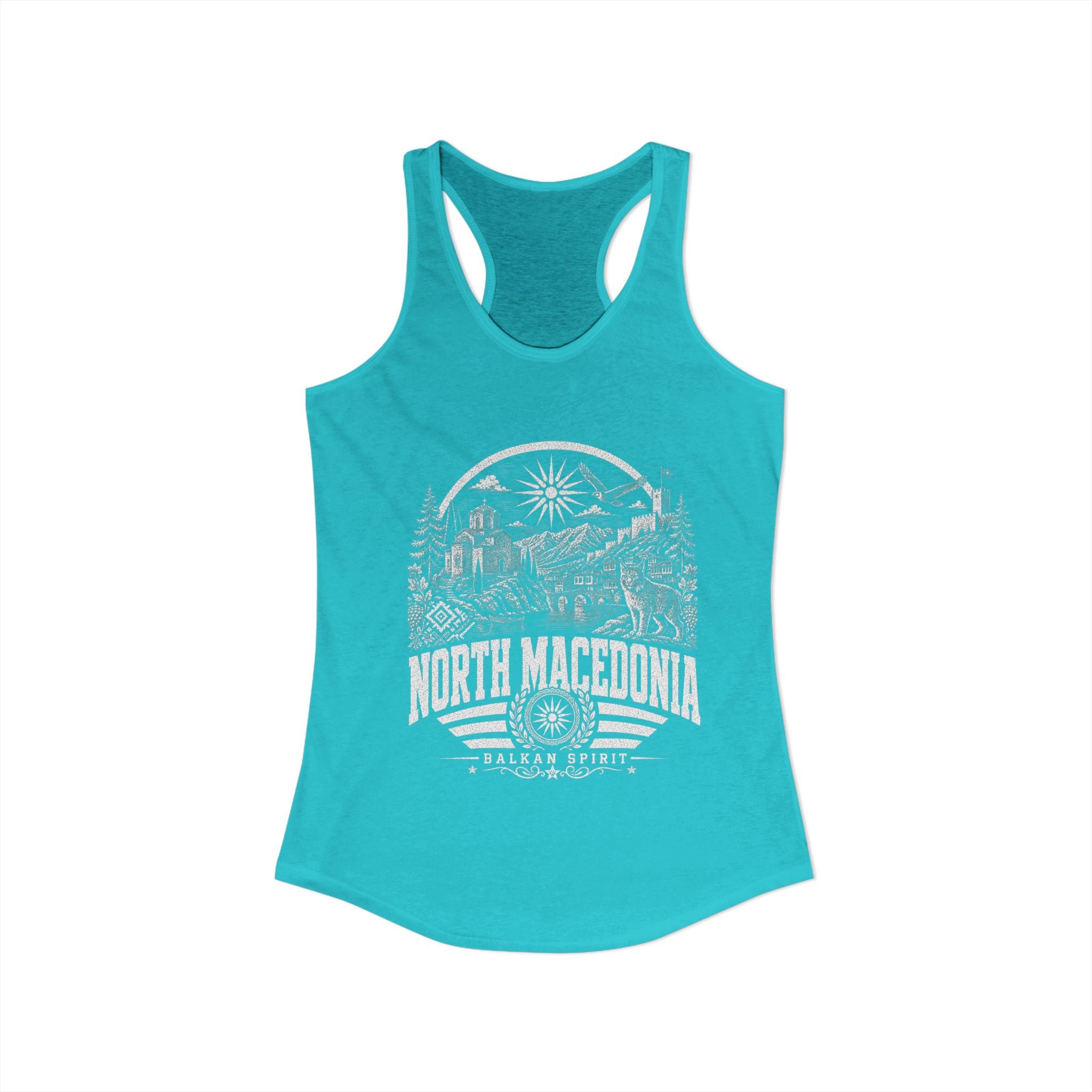North Macedonia Balkan Spirit Women's Tank Top