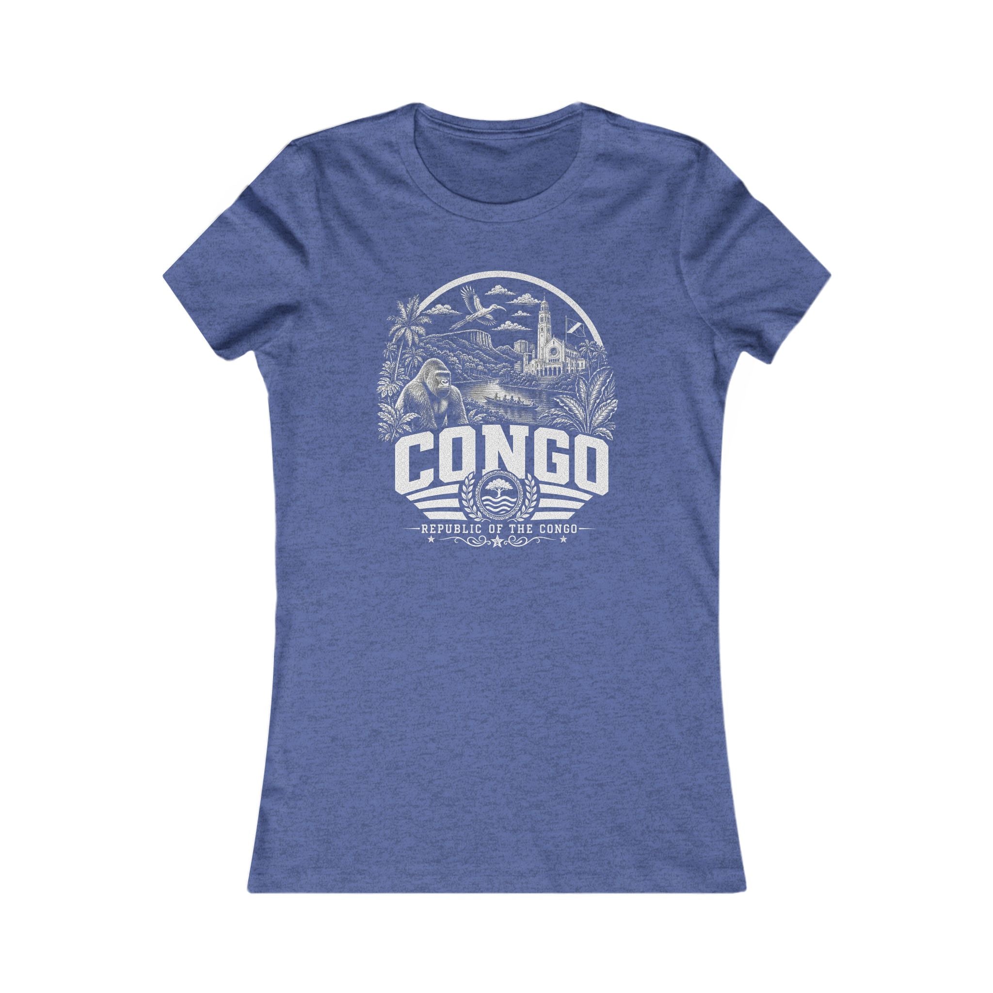 Republic of the Congo Congo River Spirit Women's Tee