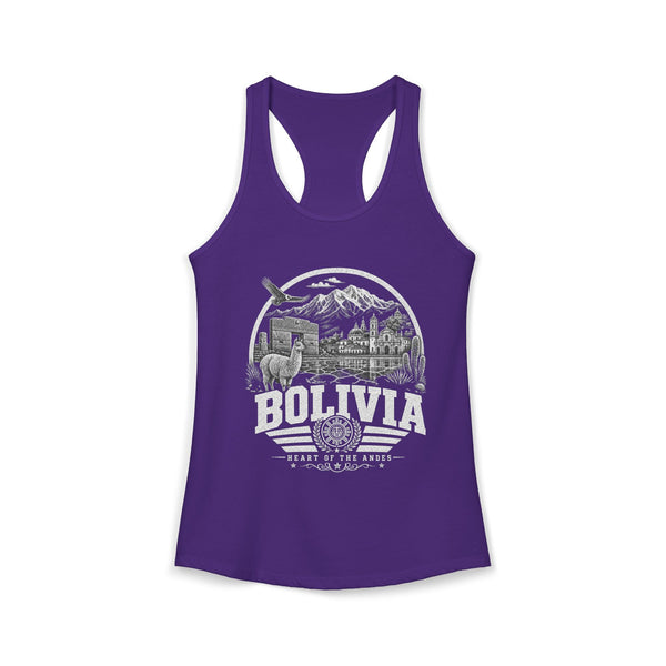 Bolivia Heart of the Andes Women's Tank Top