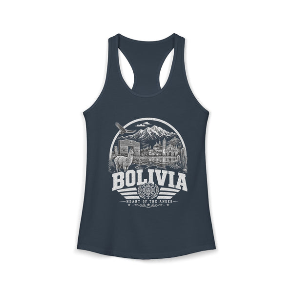 Bolivia Heart of the Andes Women's Tank Top