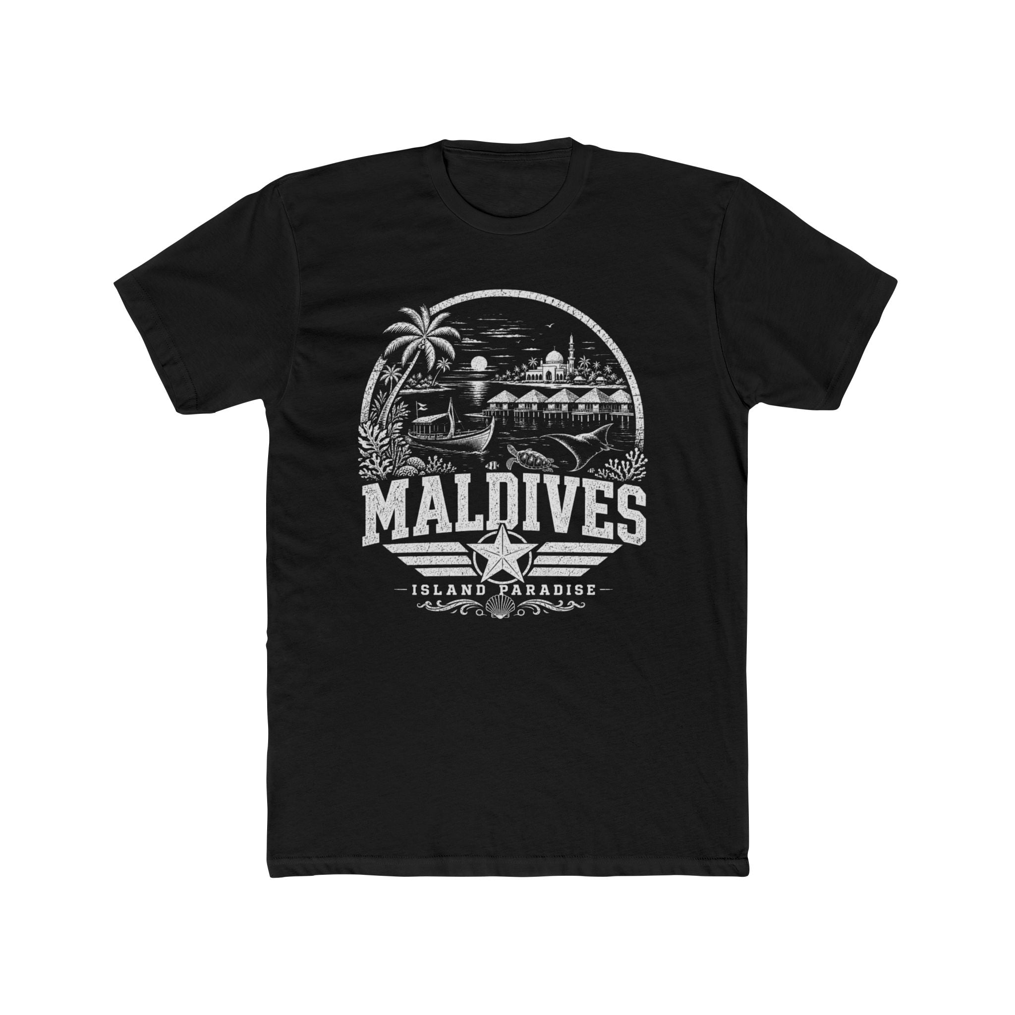 Maldives Island Paradise Men's Tee