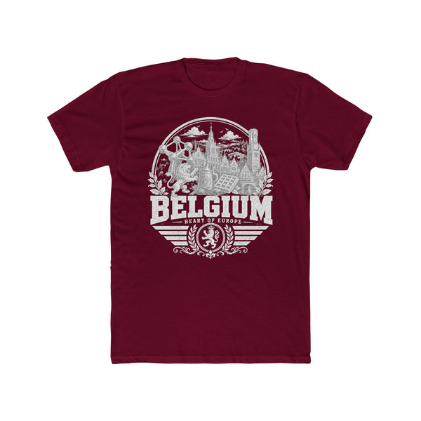 Belgium Heart of Europe Men's Tee