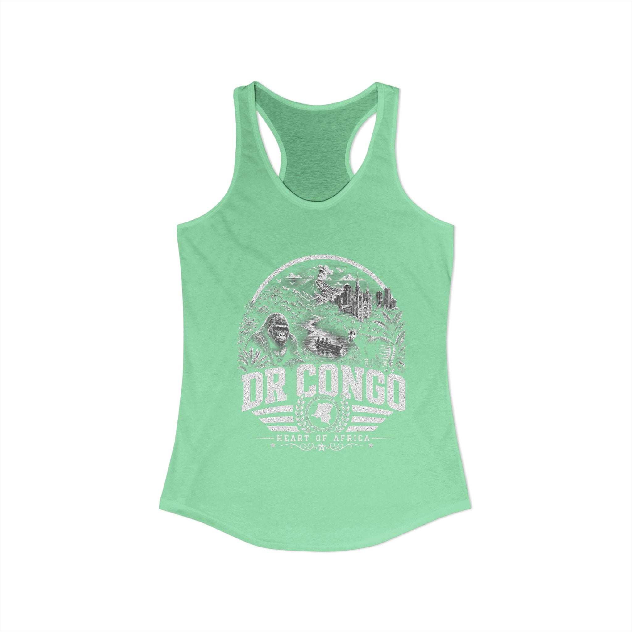 Democratic Republic of the Congo Heart of Africa Women's Tank Top