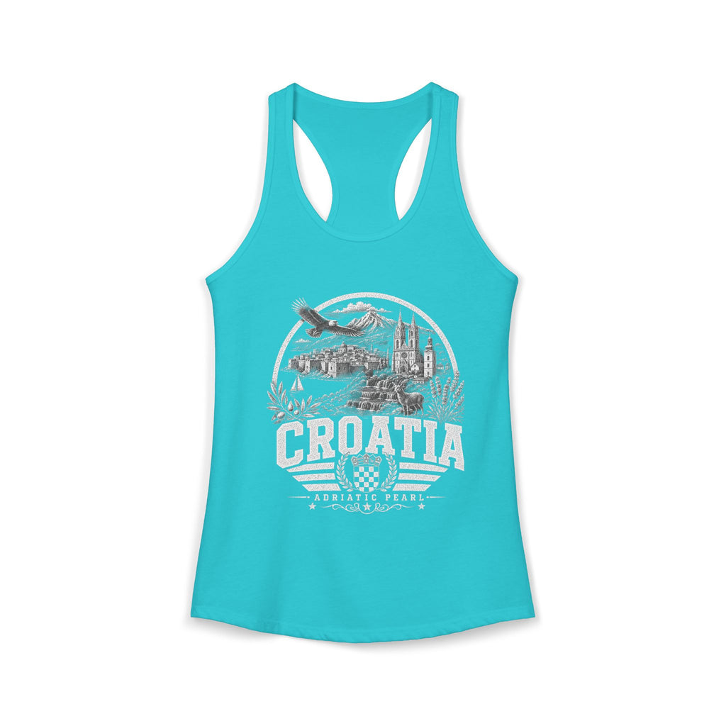 Croatia Adriatic Pearl Women's Tank Top