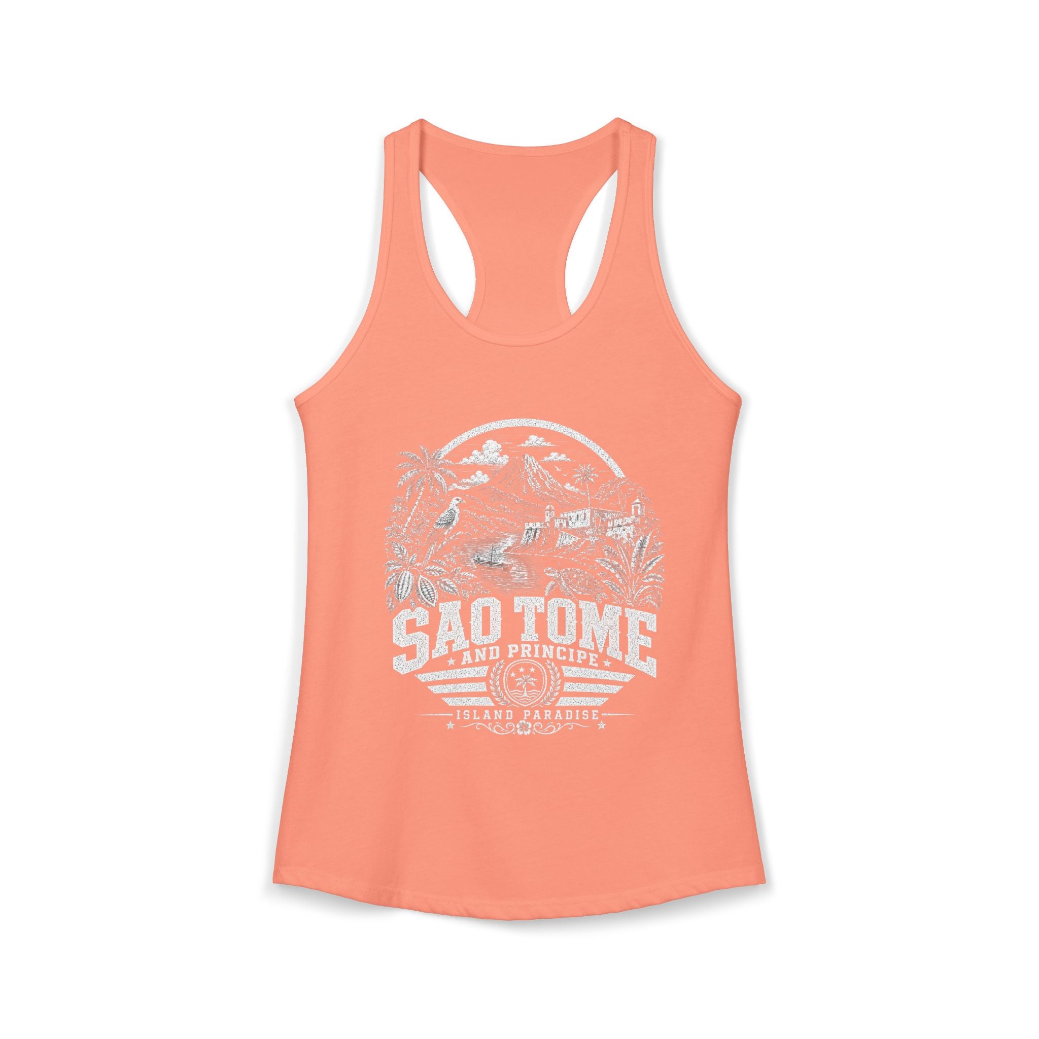 Sao Tome and Principe Island Paradise Women's Tank Top
