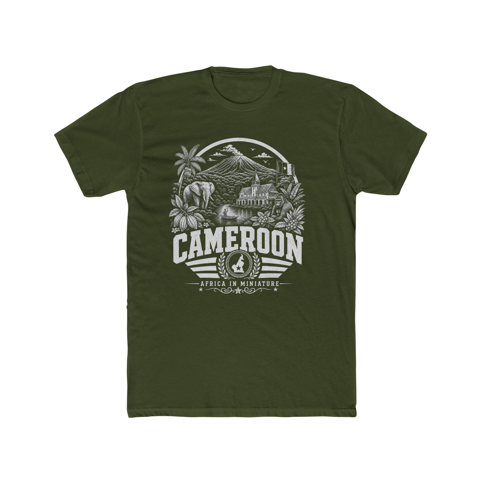Cameroon Africa in Miniature Men's Tee